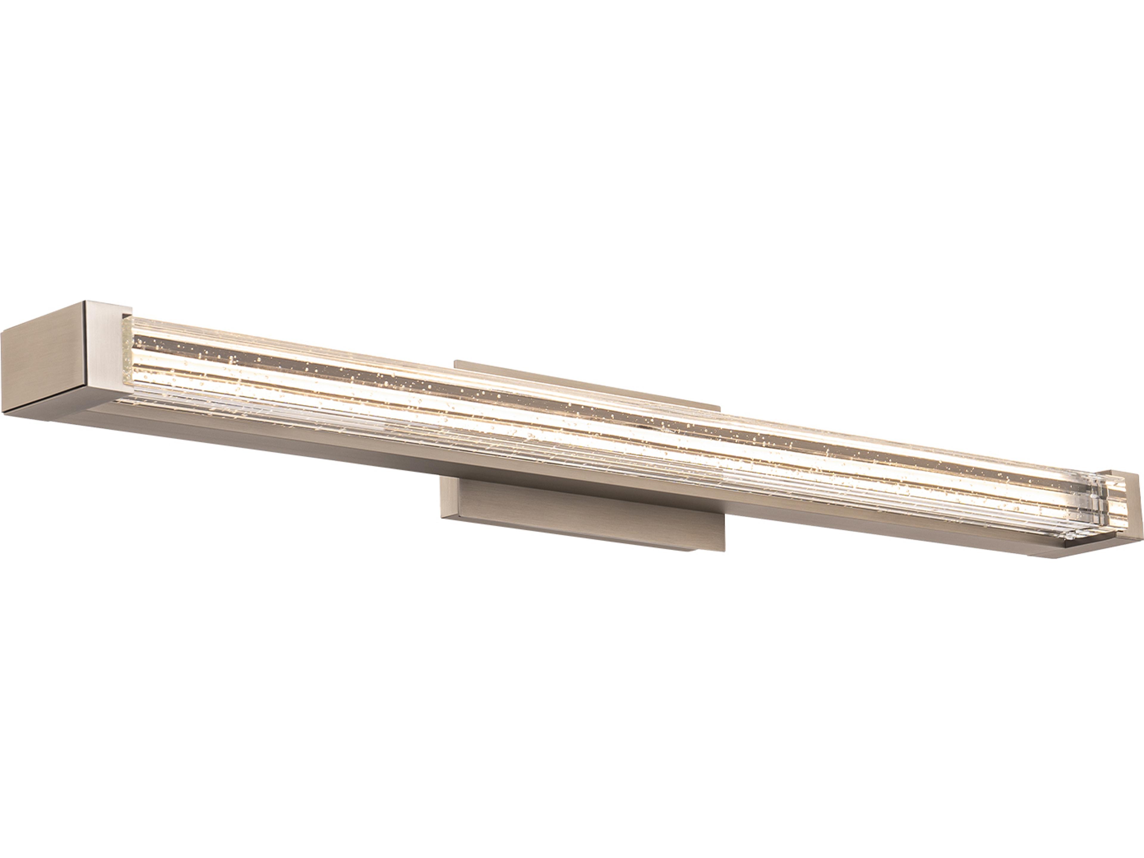 Modern Forms Skein 1-Light Brushed Nickel Vanity Light