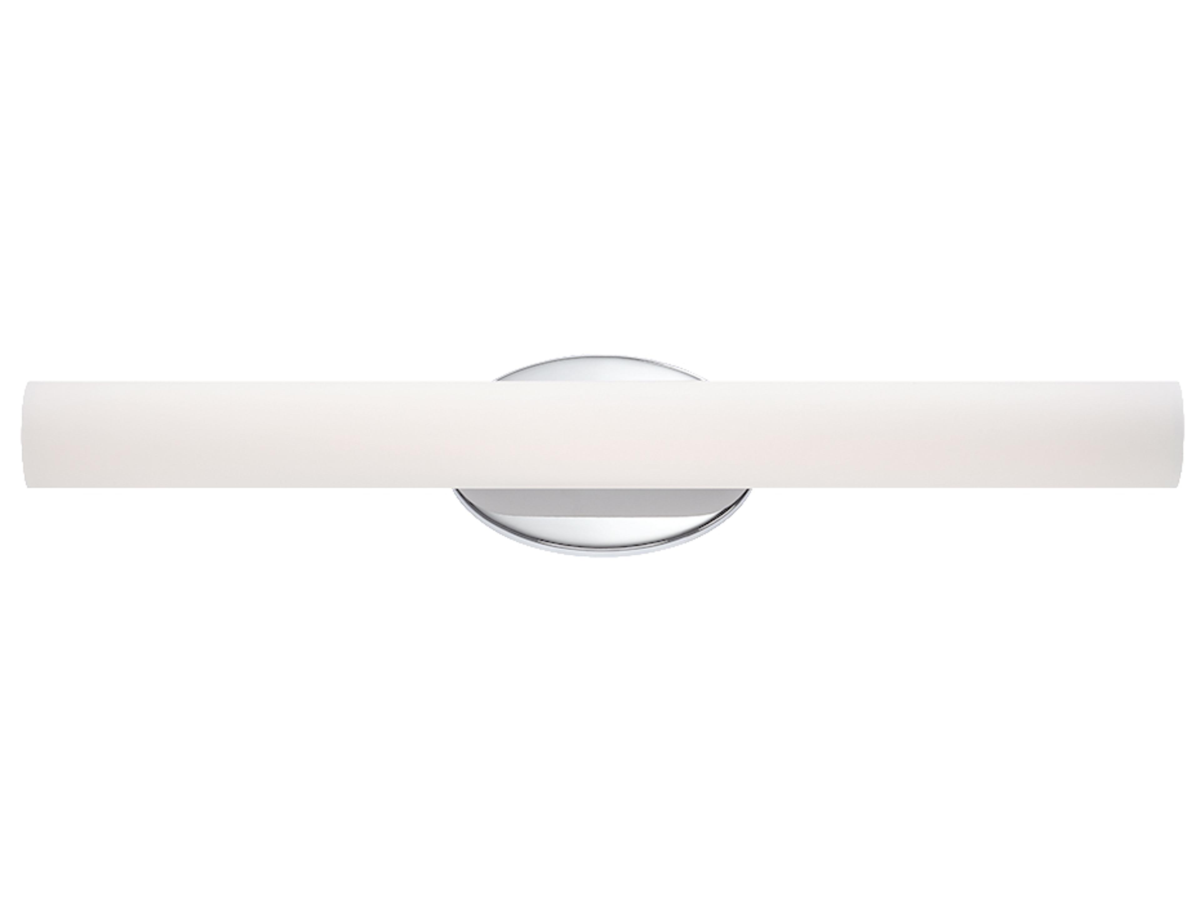 Modern Forms Loft 1-Light Chrome Glass LED Vanity Light