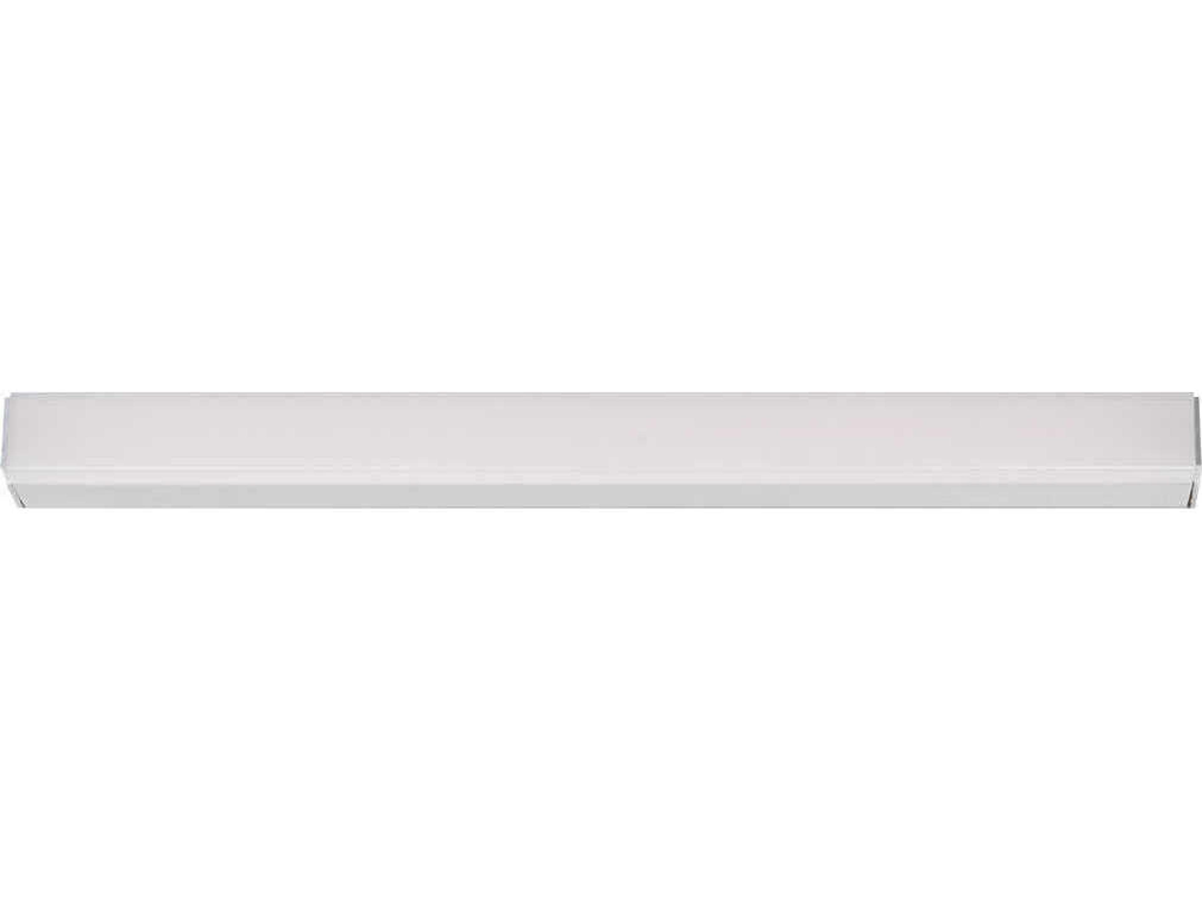 Modern Forms Lightstick 1-Light Brushed Aluminum Silver LED Vanity Light
