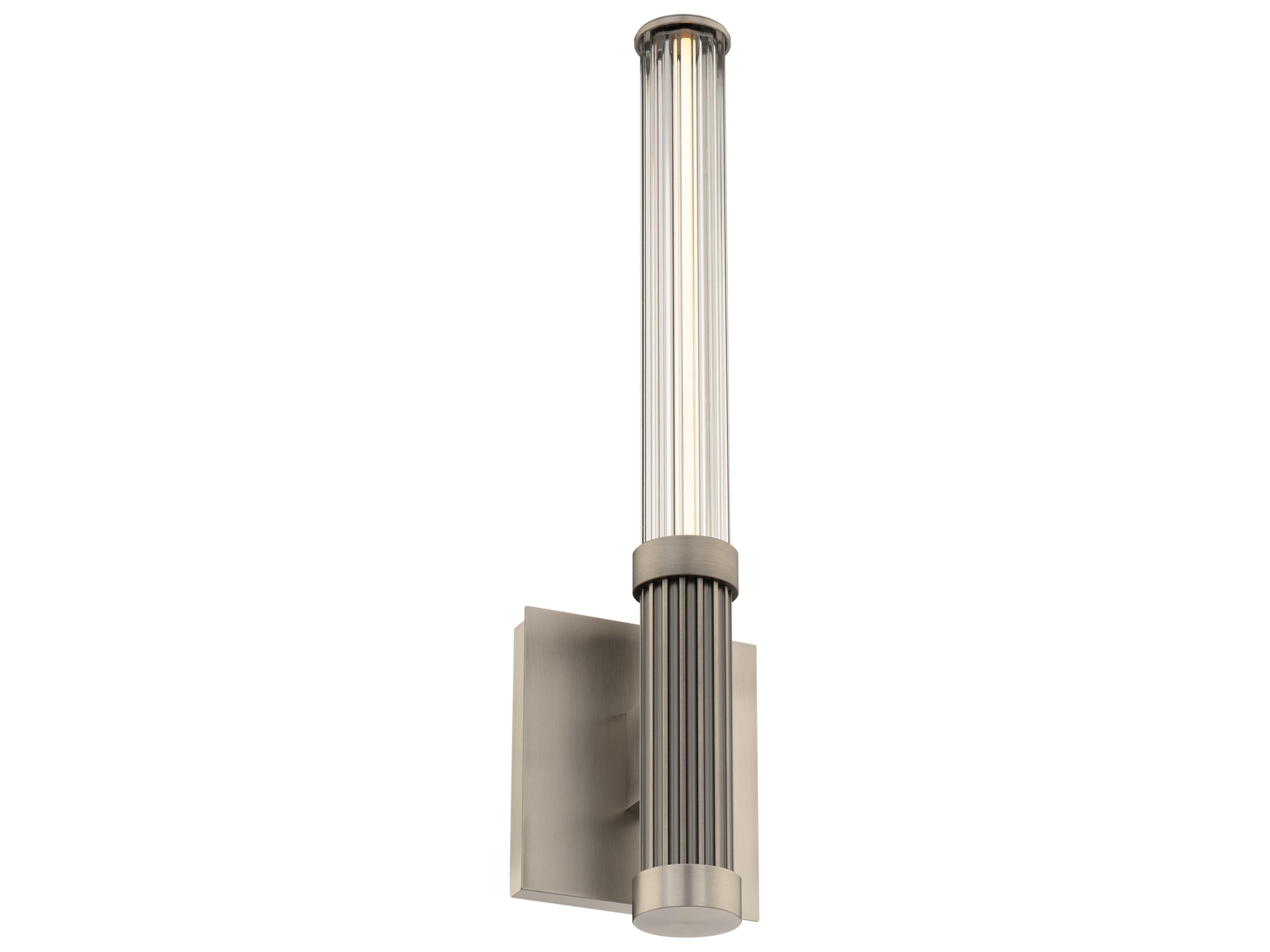 Modern Forms Ribeye 1-Light Brushed Nickel Wall Sconce