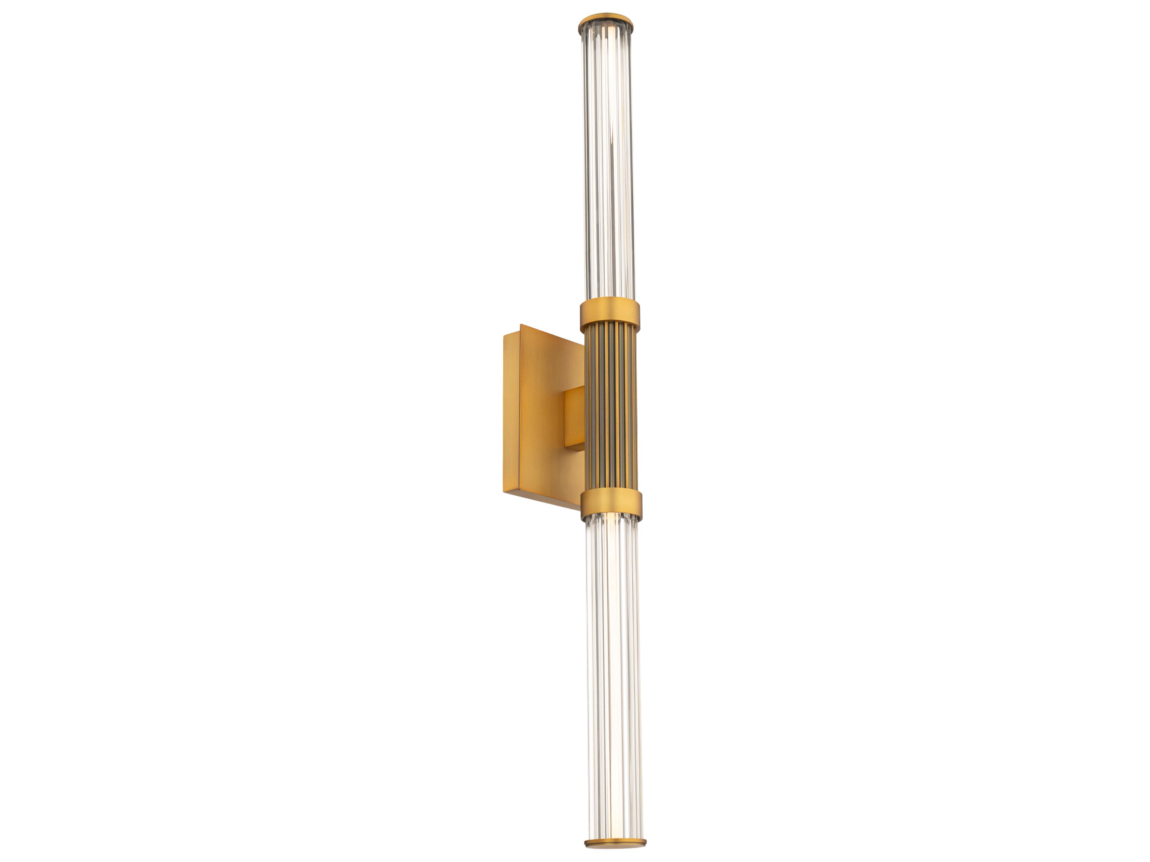 Modern Forms Ribeye 2-Light Aged Brass Wall Sconce
