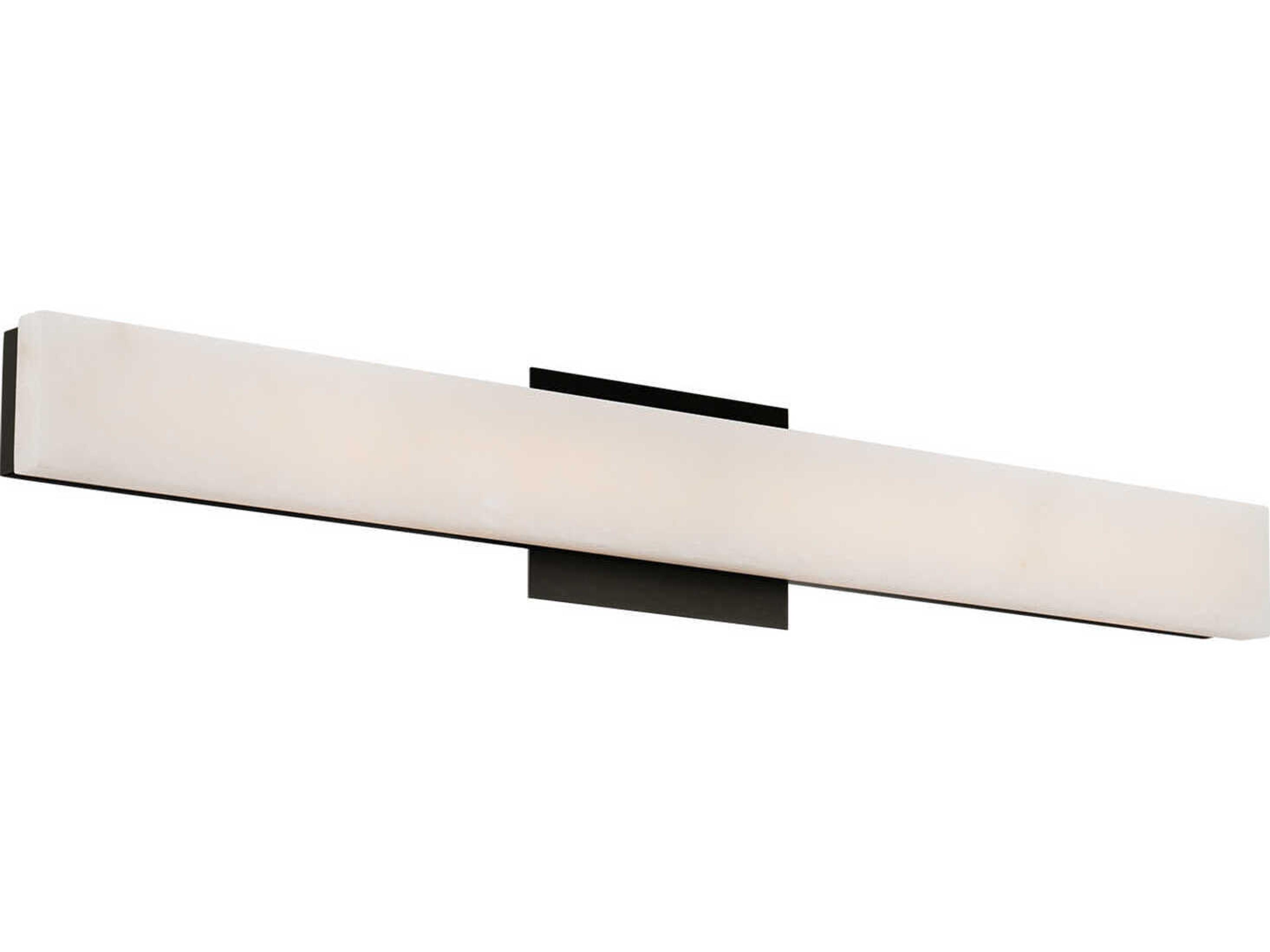 Modern Forms Lanza 1-Light Black Vanity Light