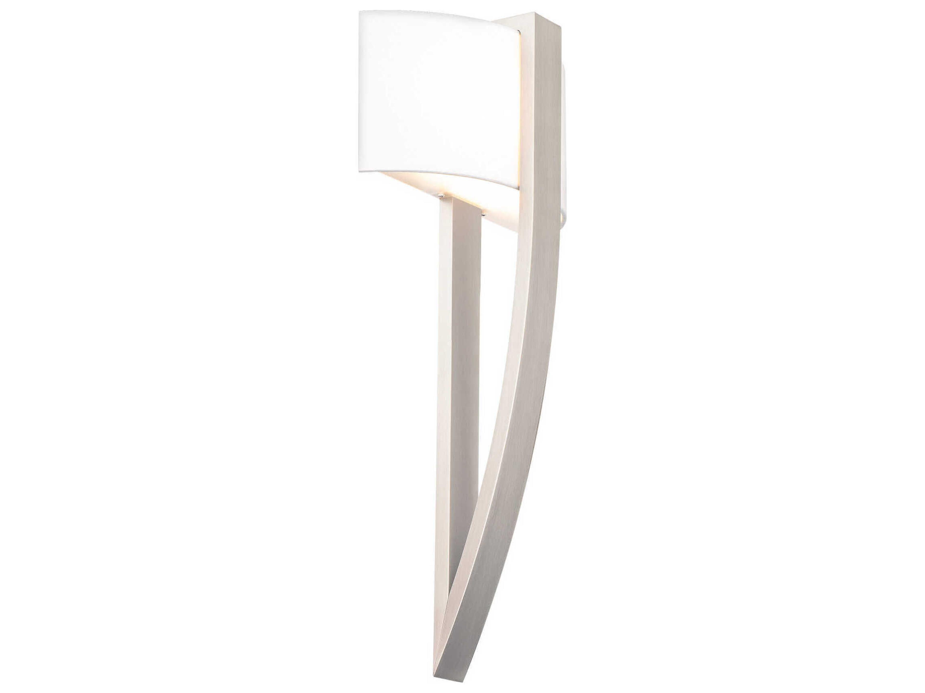 Modern Forms Curvana 1-Light Brushed Nickel LED Wall Sconce
