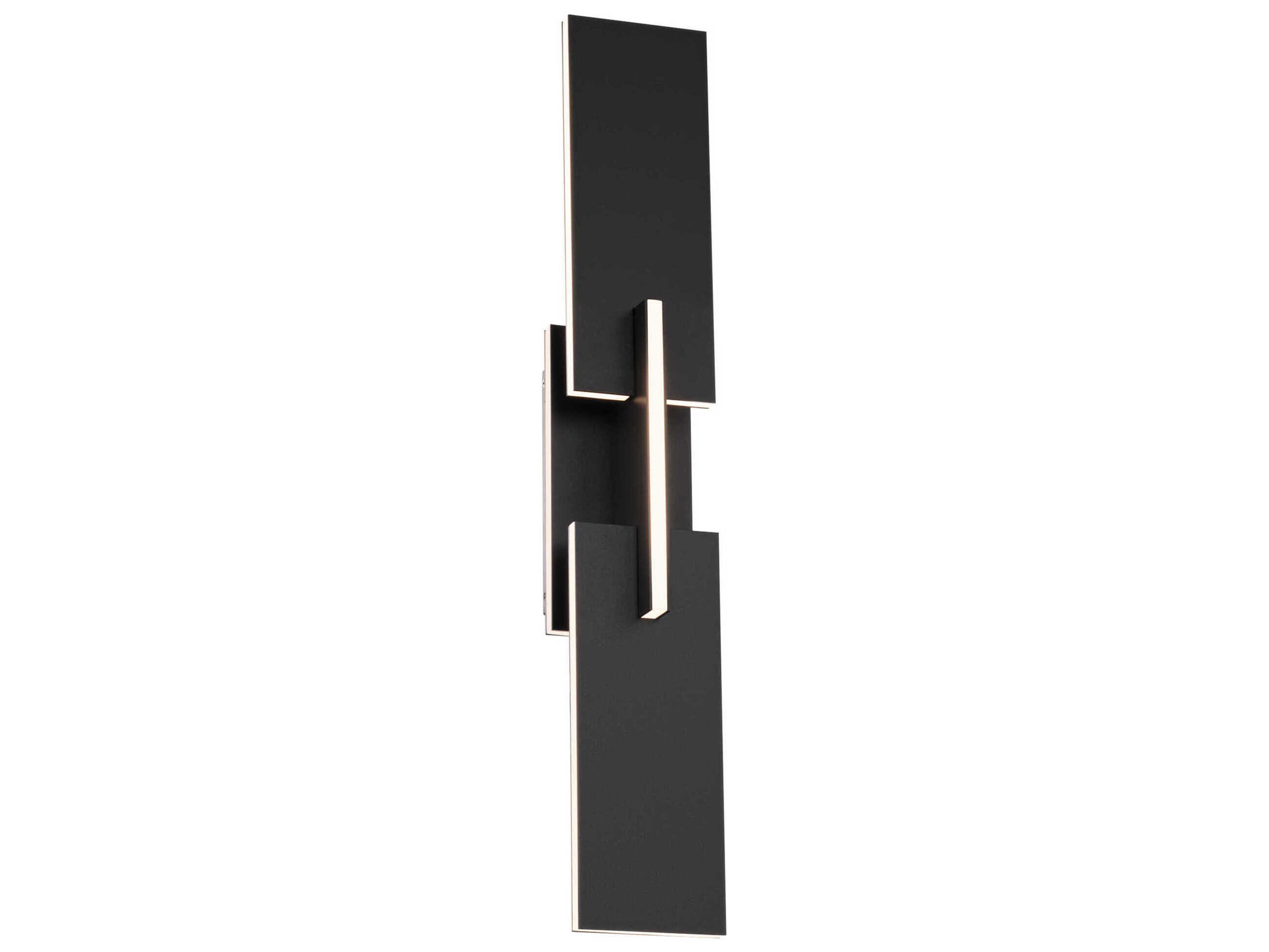 Modern Forms Amari 4-Light Black LED Wall Sconce