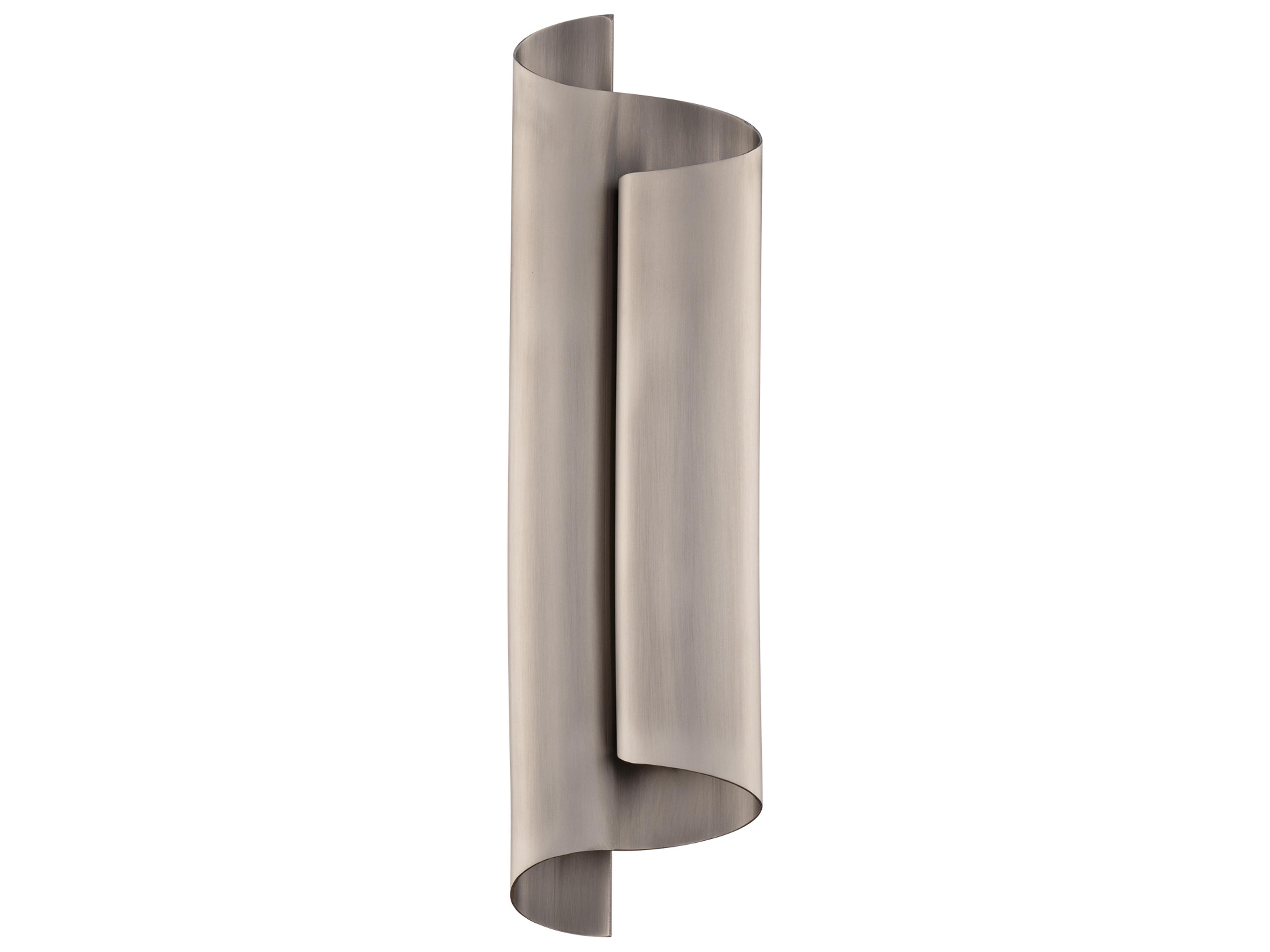 Modern Forms Pirouette 1-Light Brushed Nickel Wall Sconce