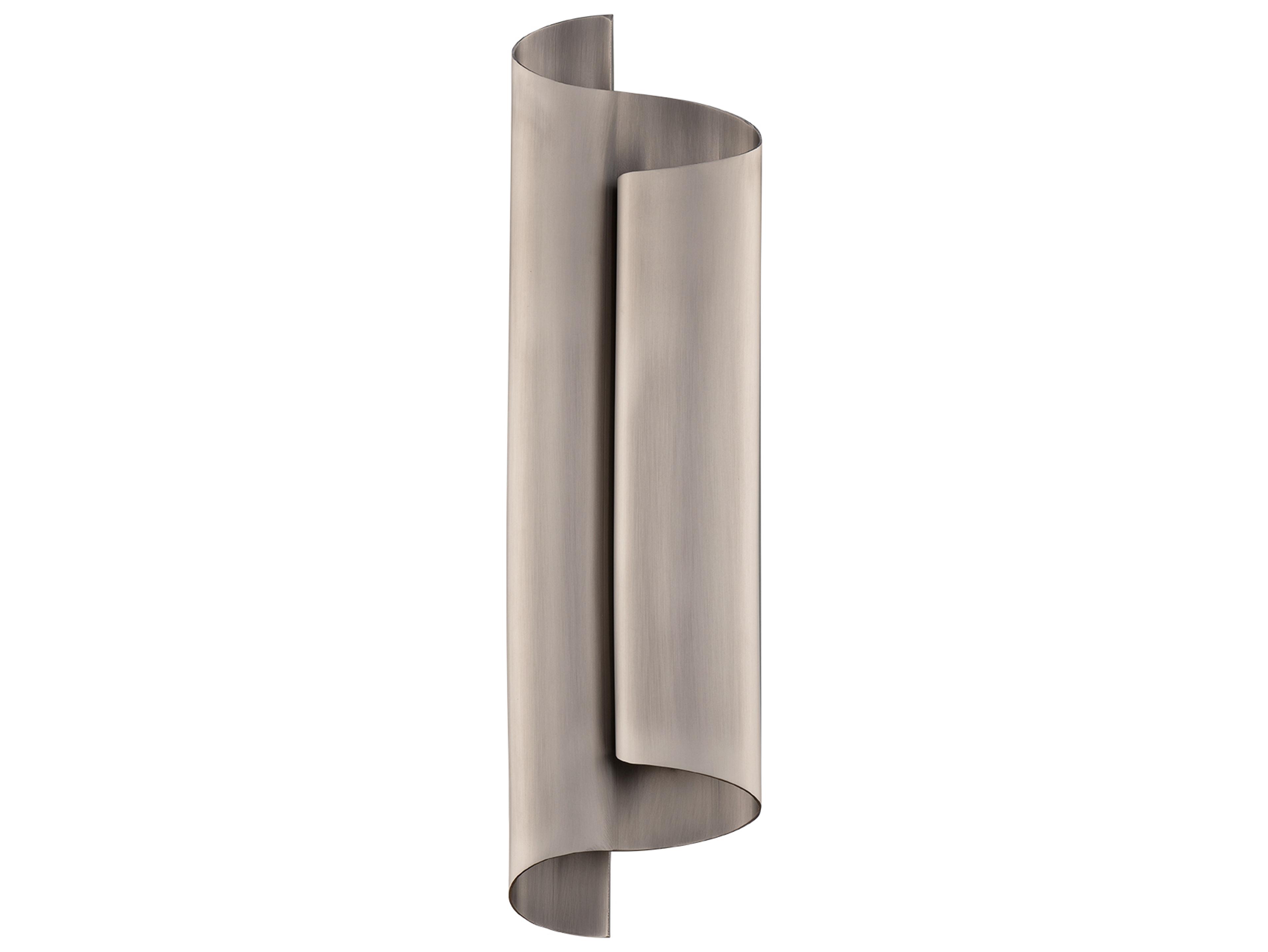 Modern Forms Pirouette 1-Light Brushed Nickel Wall Sconce