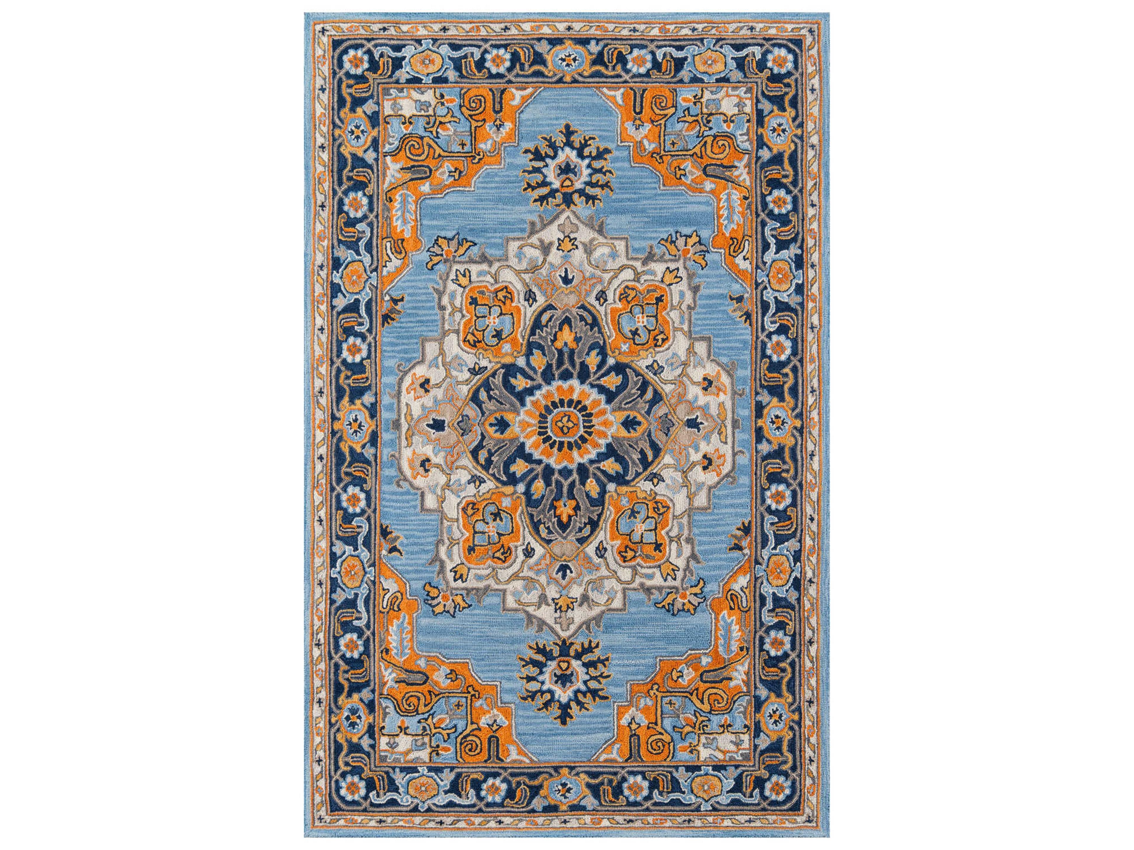 Momeni Ibiza Bordered Area Rug