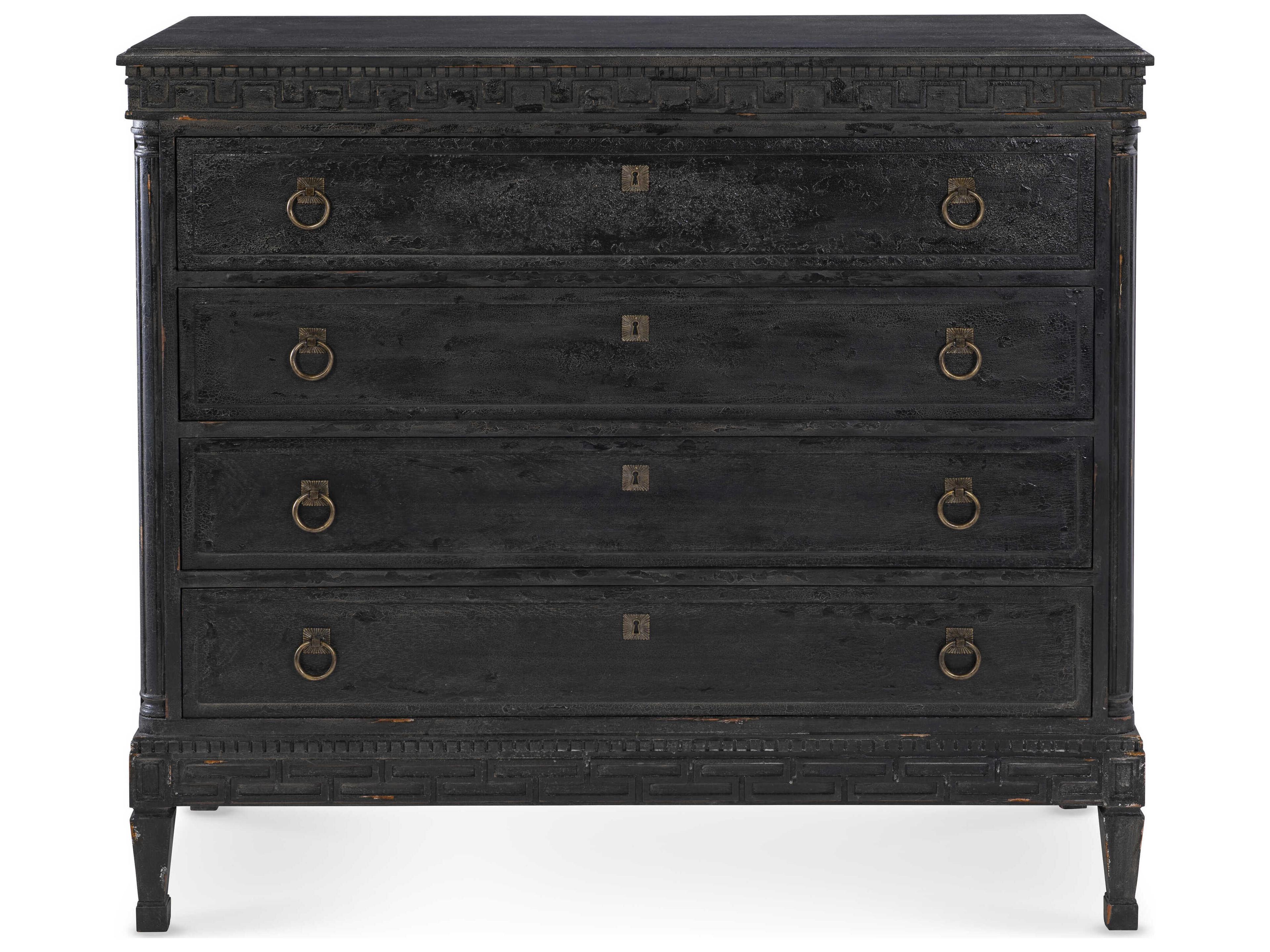 Maitland Smith Black Accent Chest