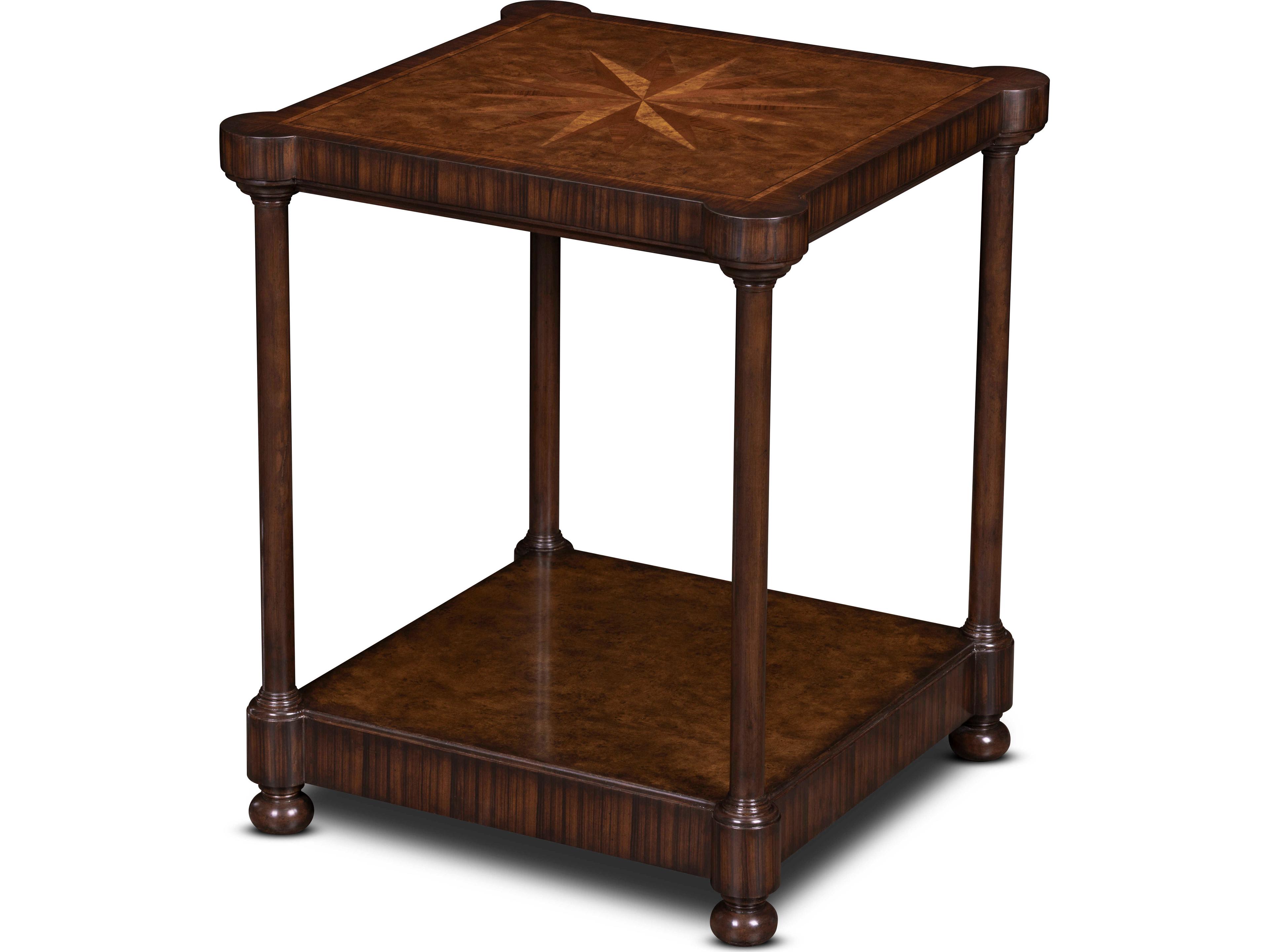 Maitland Smith Mg Square Wood End Table