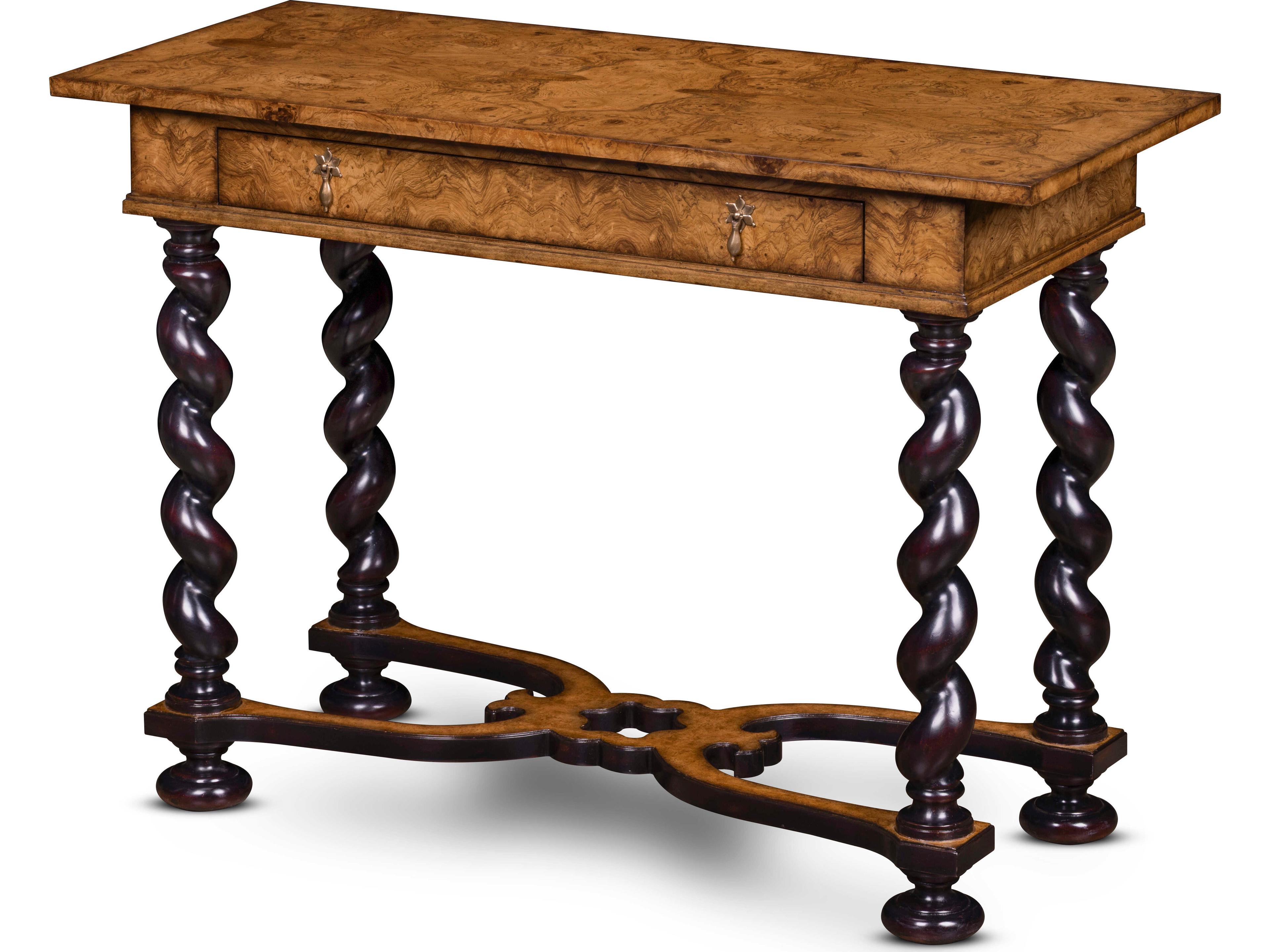 Maitland Smith Mg Rectangular Wood End Table