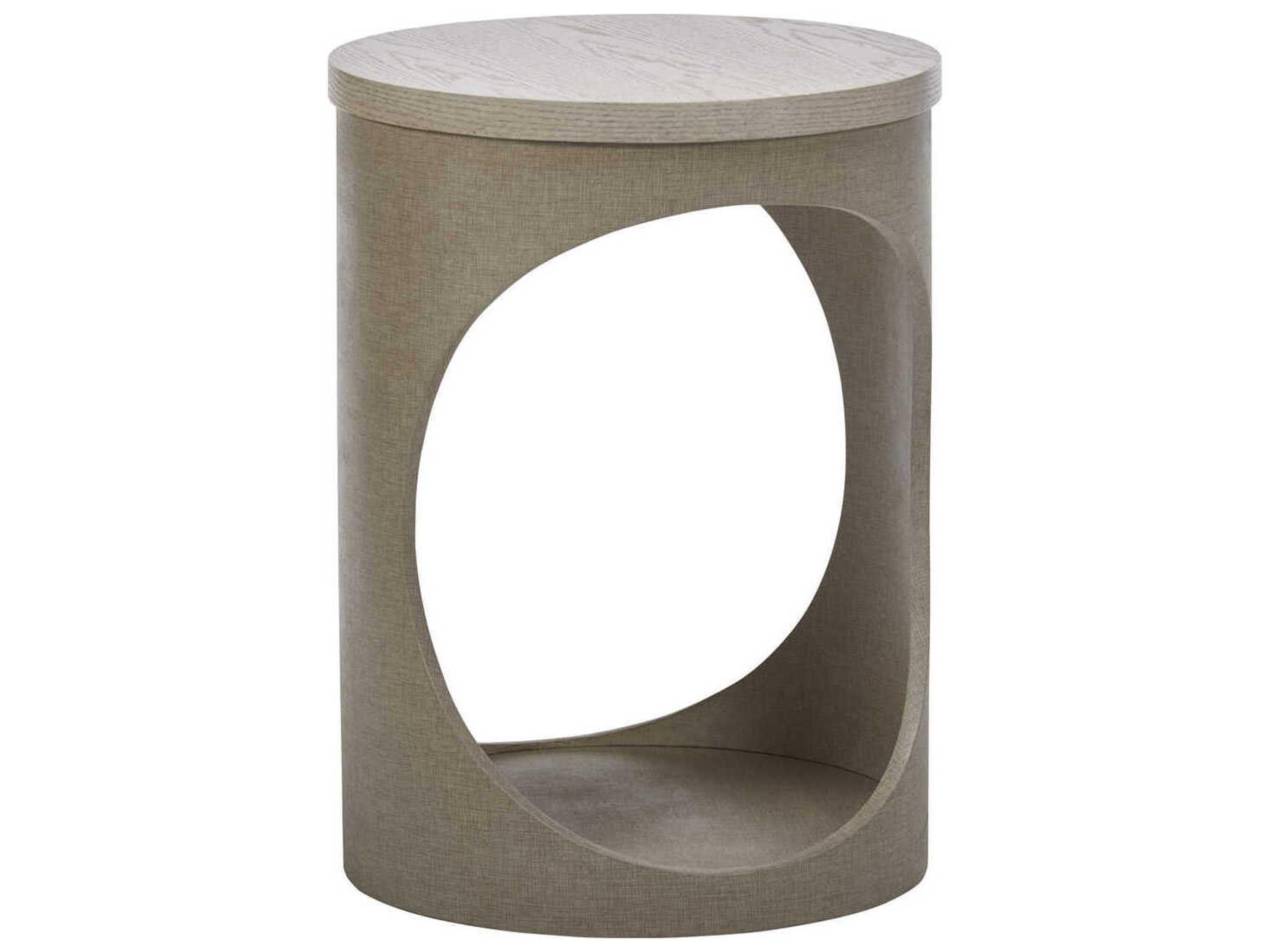 Maitland Smith Ensemble Round Wood Ensemble End Table