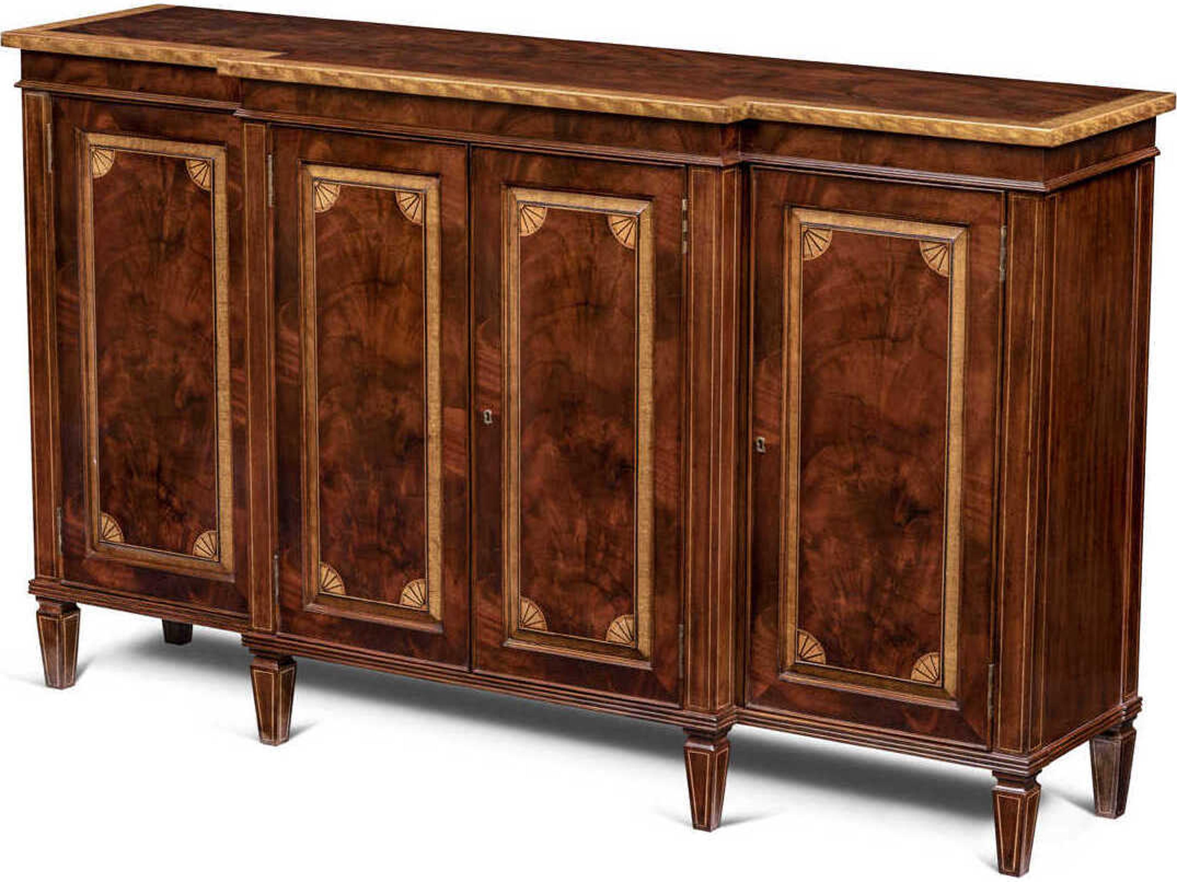 Maitland Smith Nathaniel 65" Mahogany Wood Sideboard