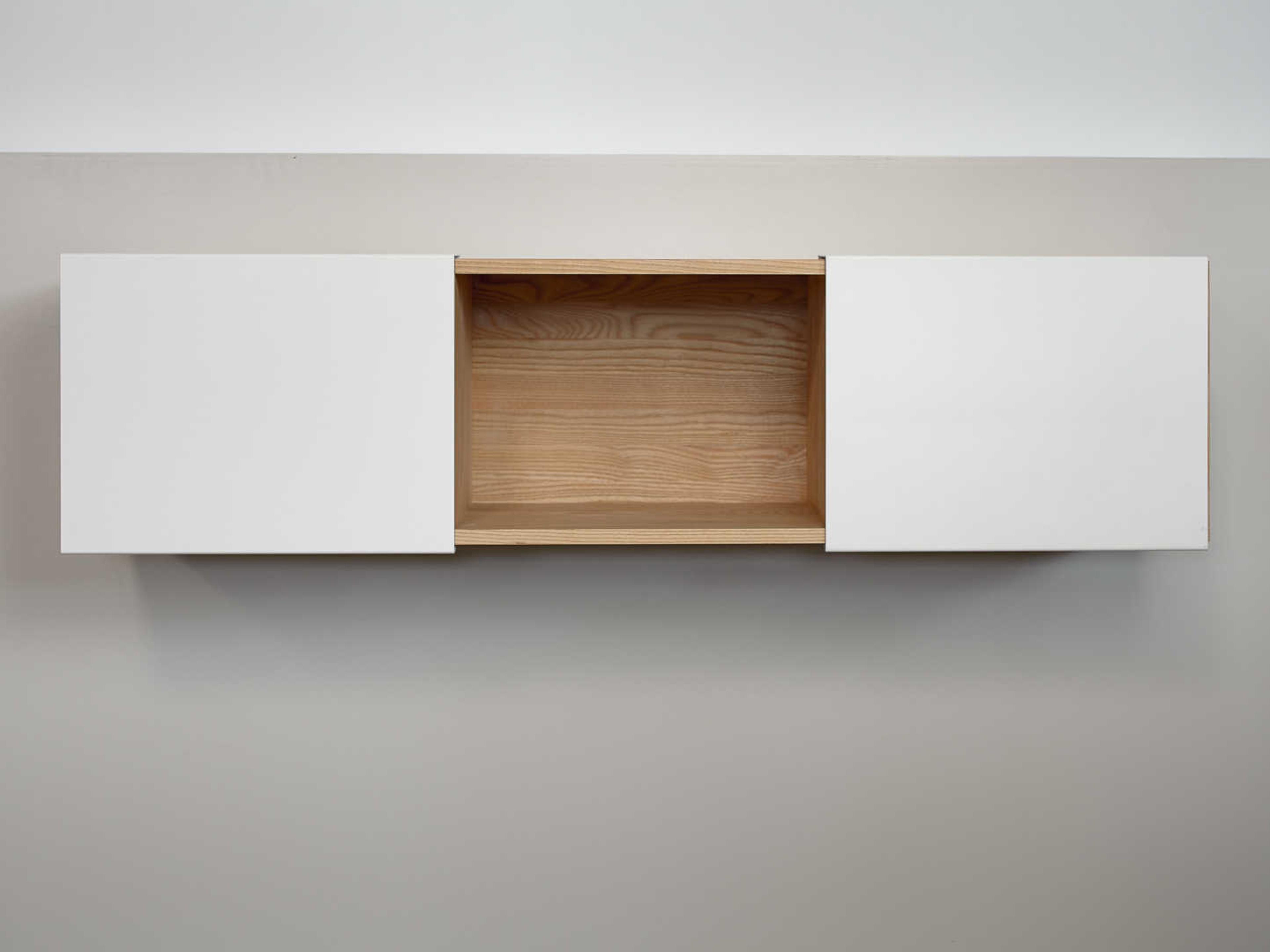 Mash Studios Ash / Matte White Wall Shelf