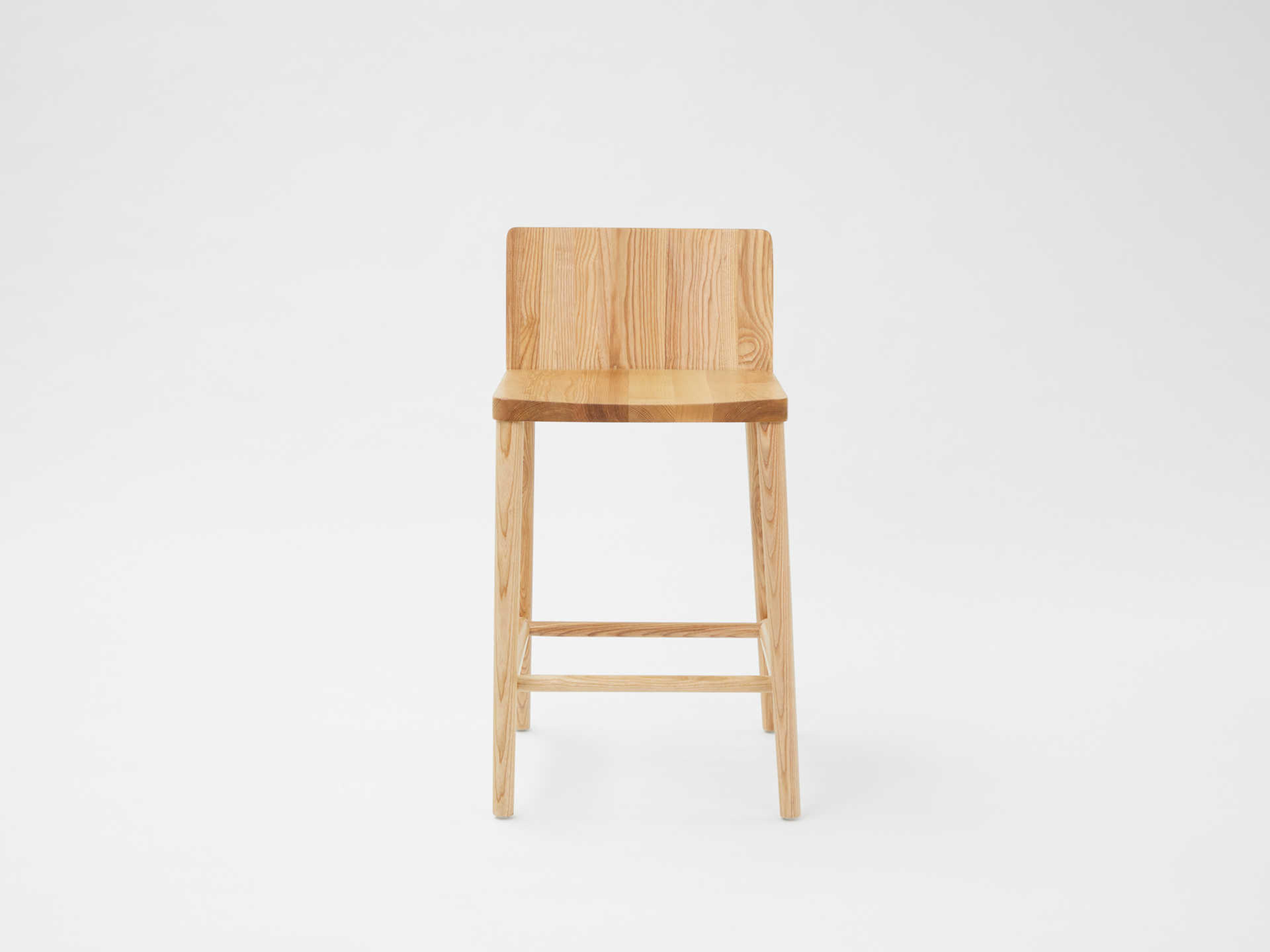 Ash Wood Counter Stool
