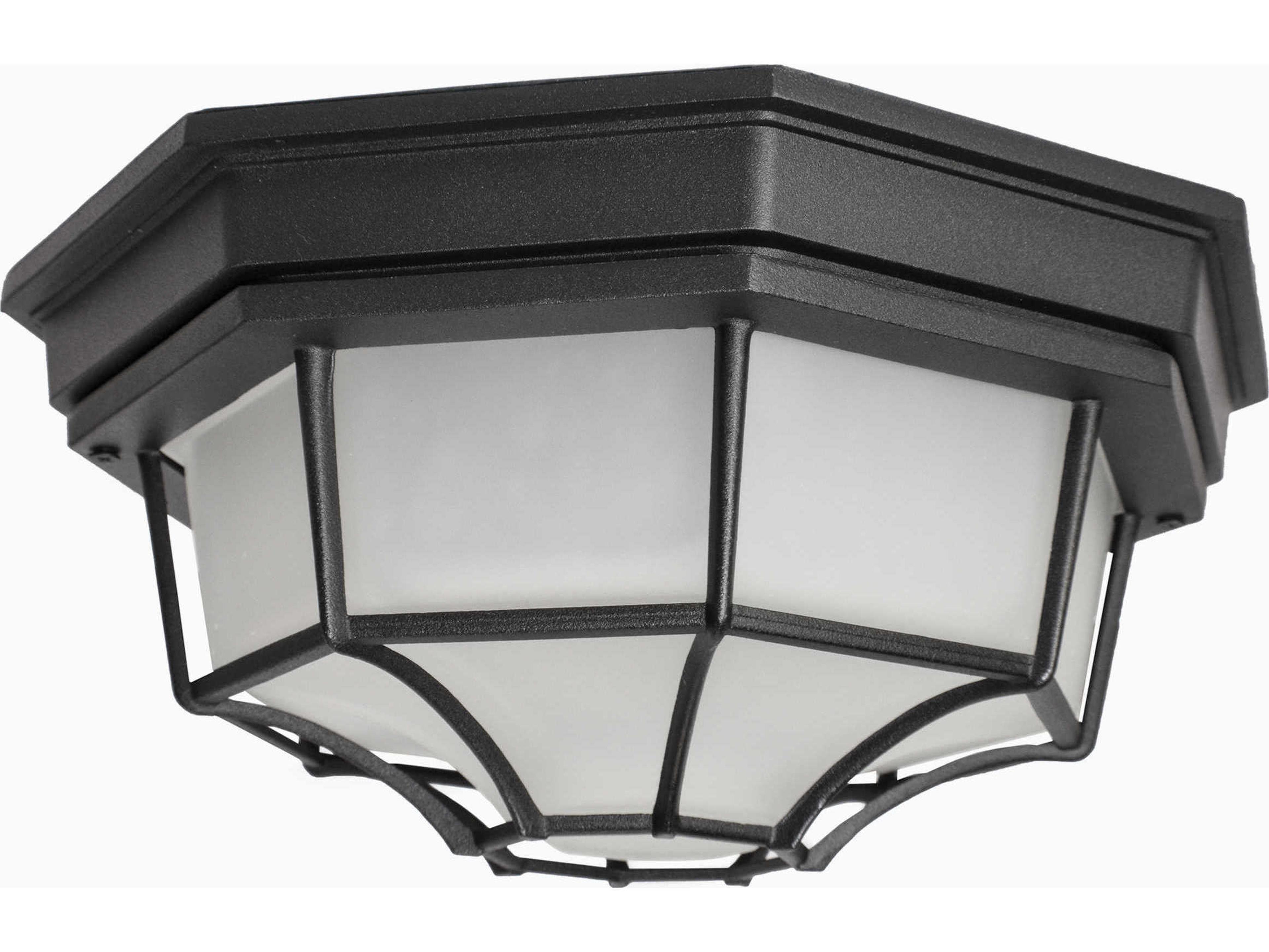 Maxim Lighting Crown Hill & Frosted Glass 2 - Light Outdoor Ceiling Light