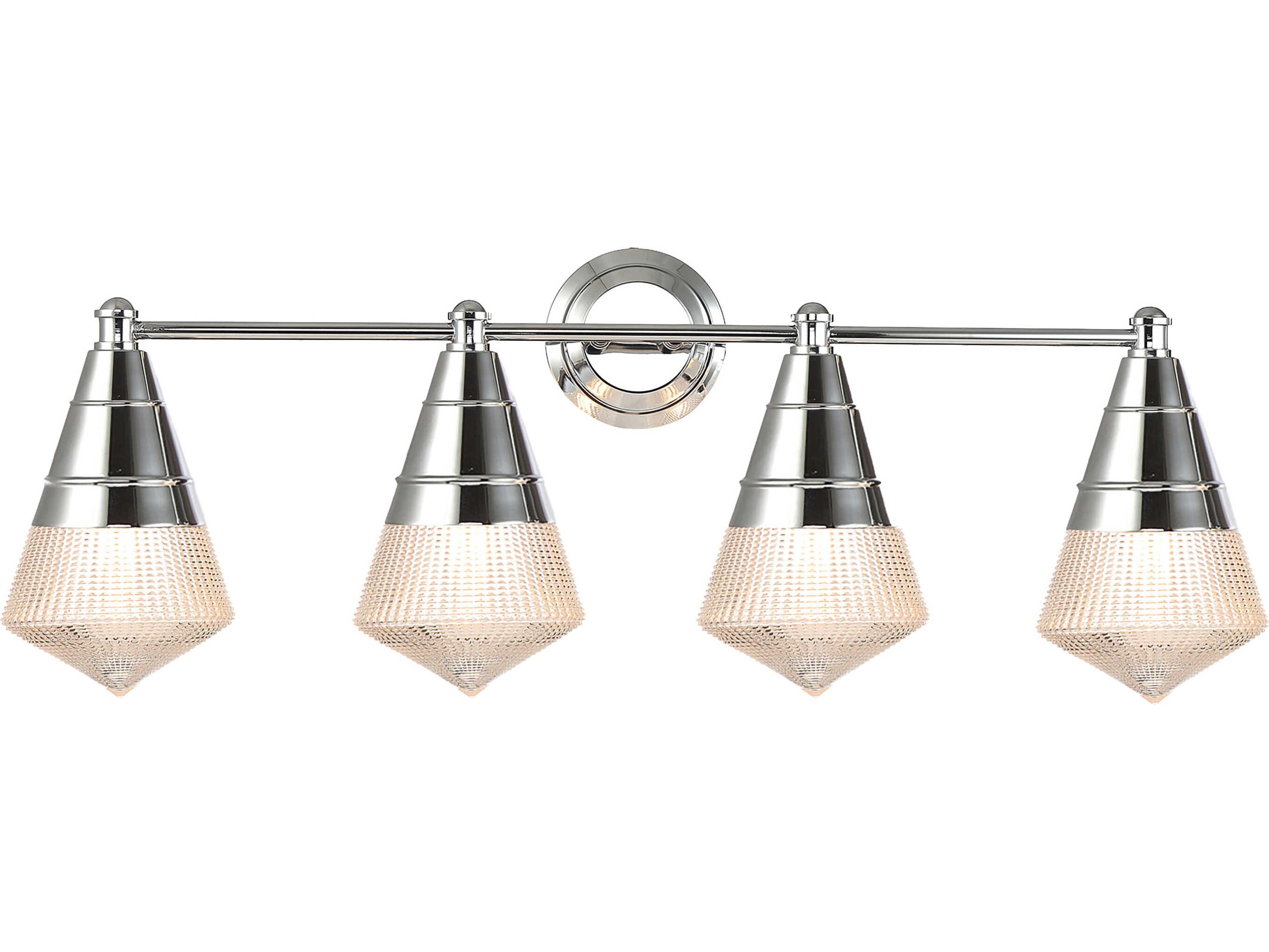 Maxim Lighting Hargreaves 4-Light Polished Chrome Vanity Light
