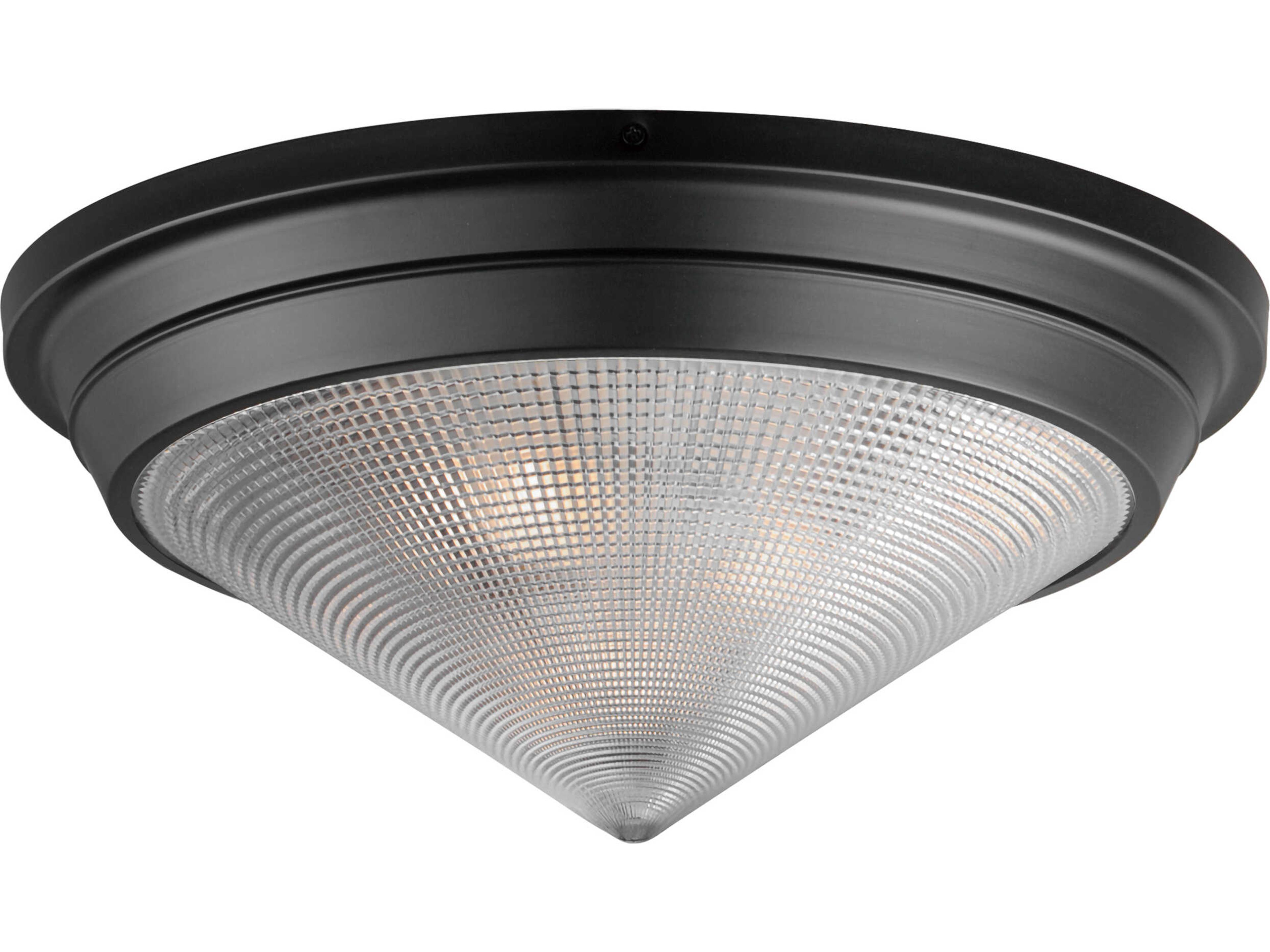 Maxim Lighting Hargreaves 3-Light Black Flush Mount
