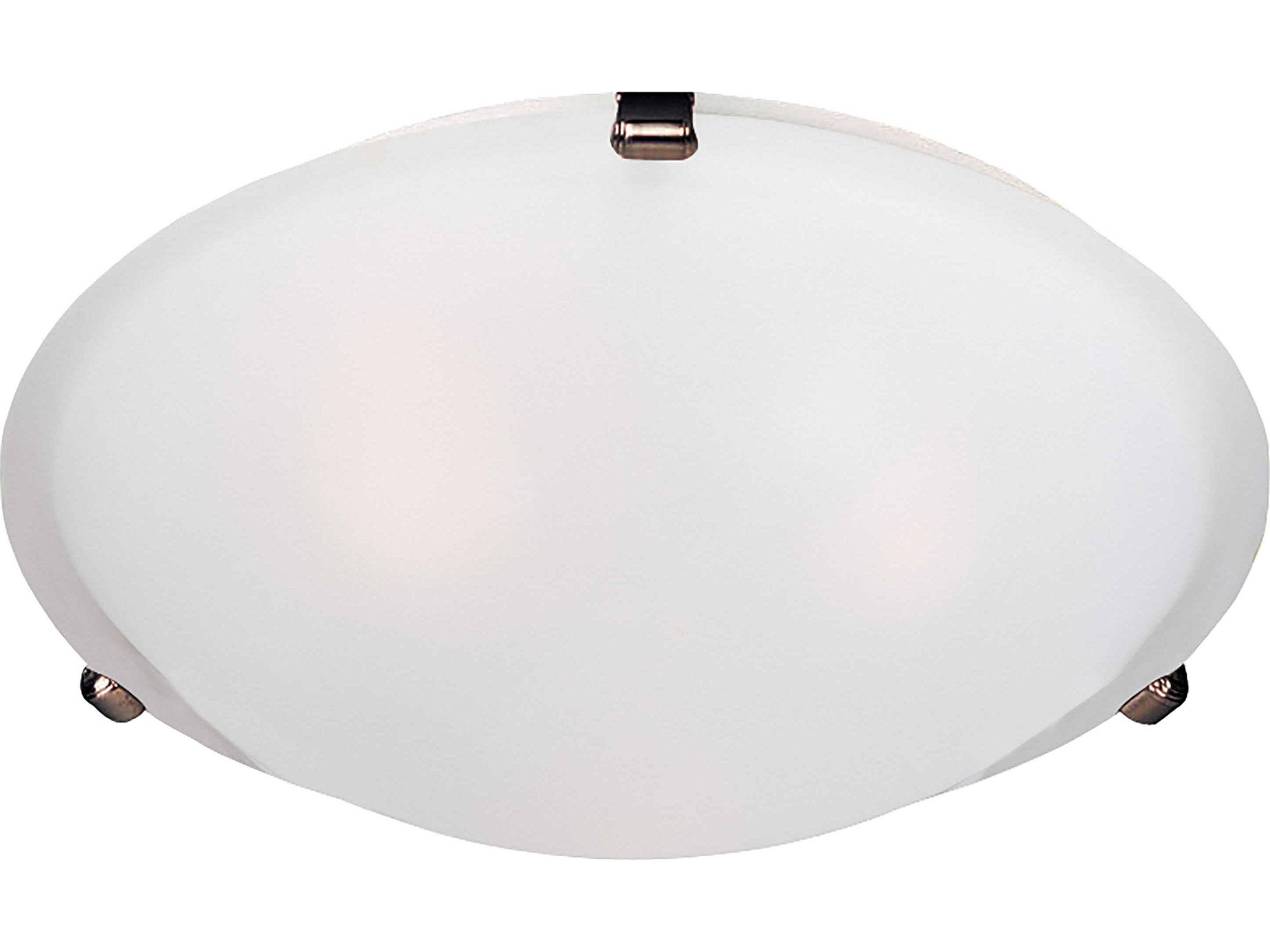 Maxim Lighting Malaga 4-Light Oil Rubbed Bronze Glass Bowl Flush Mount