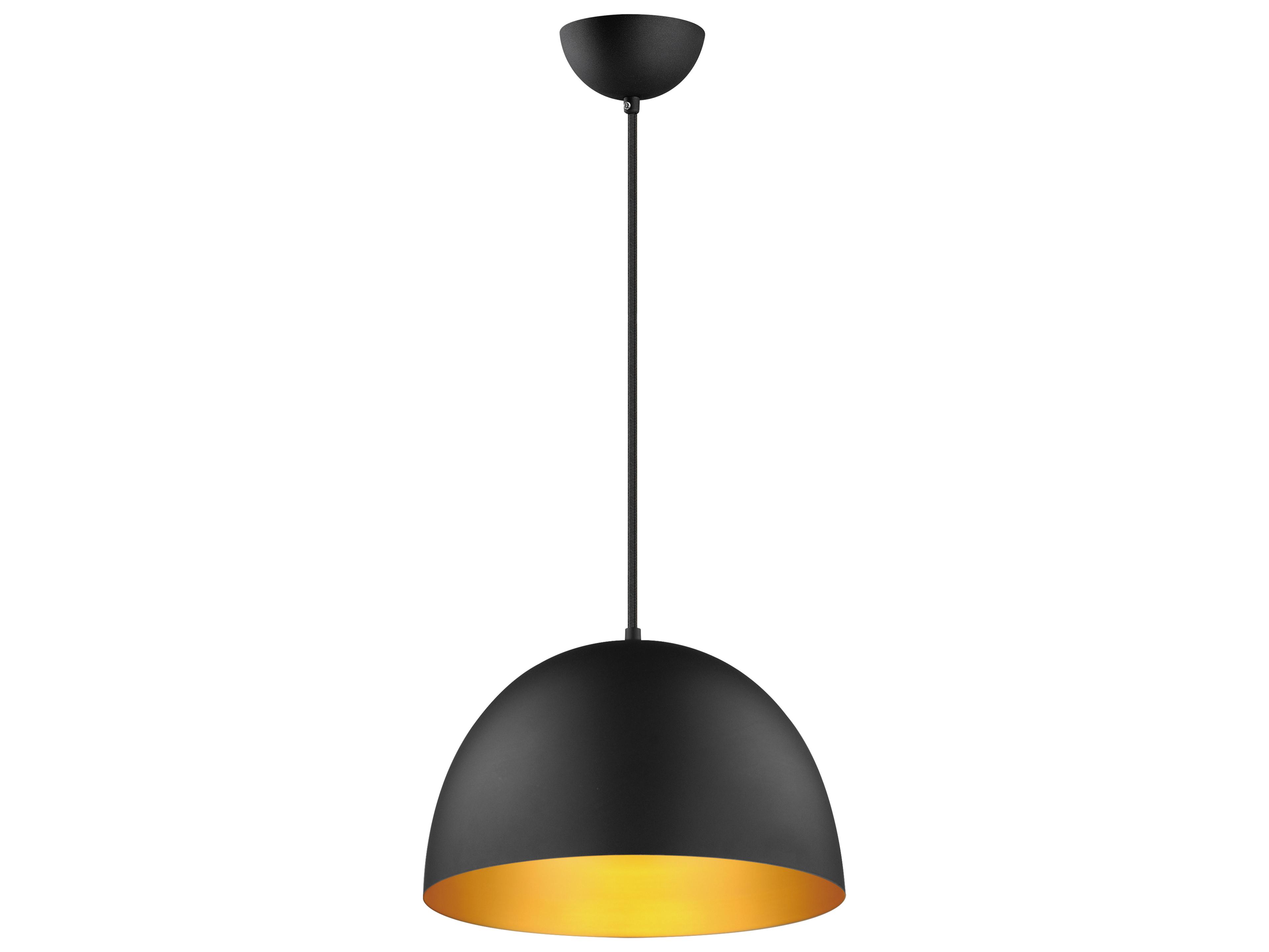 Maxim Lighting Tova 1-Light Black Gold Pendant