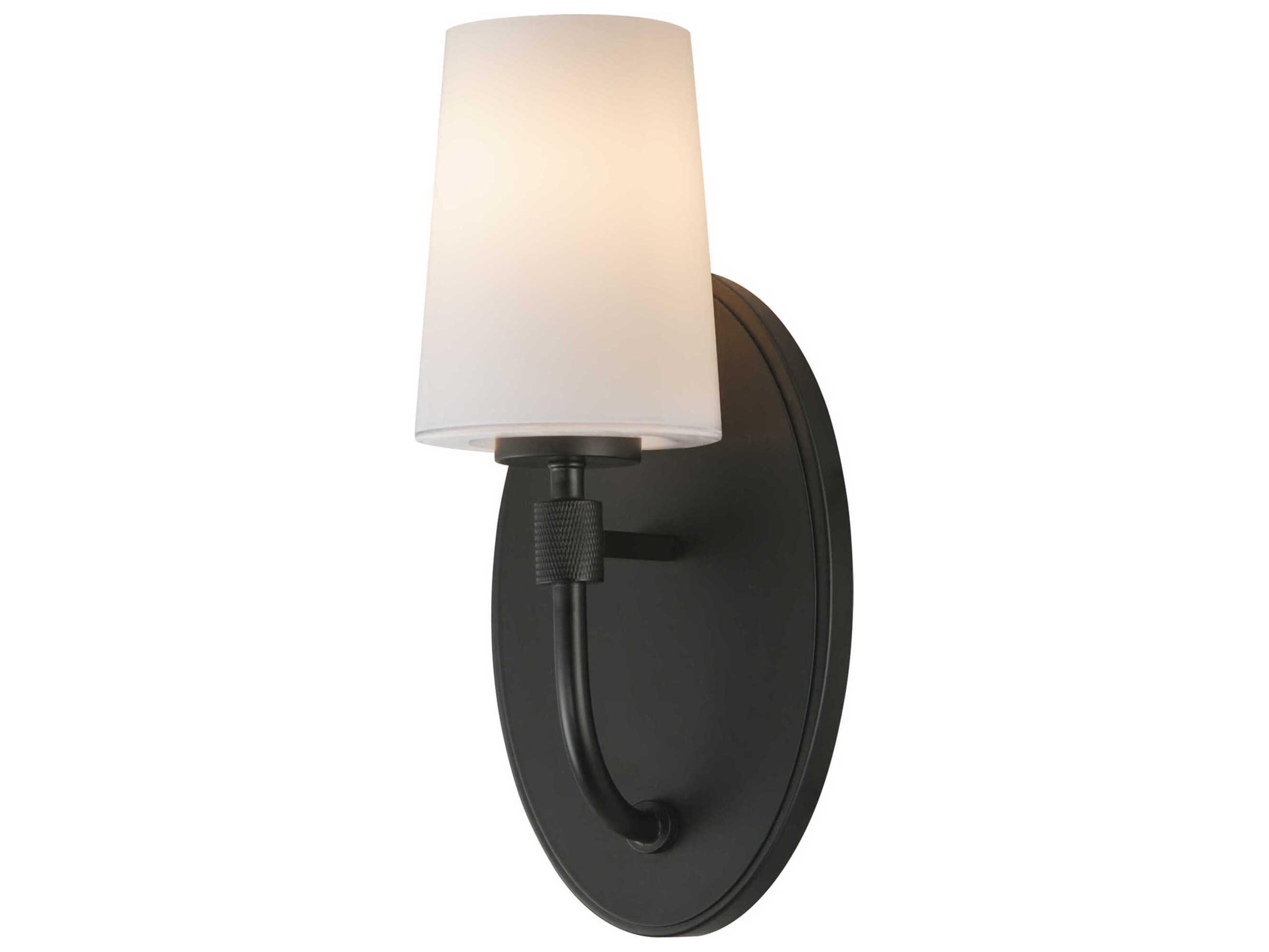 Maxim Lighting Durham 1-Light Black Wall Sconce