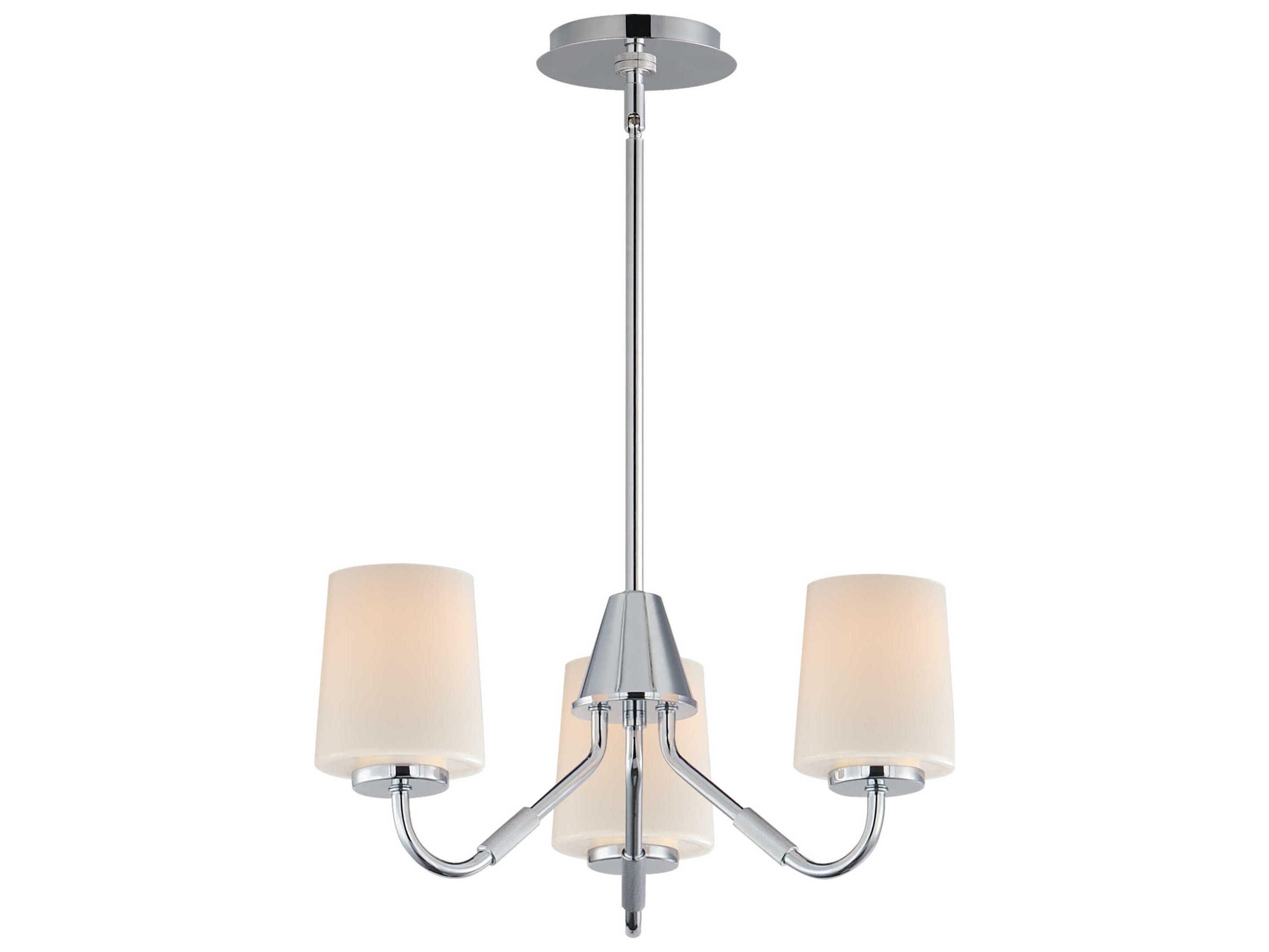 Maxim Lighting Durham 3-Light Polished Chrome Chandelier