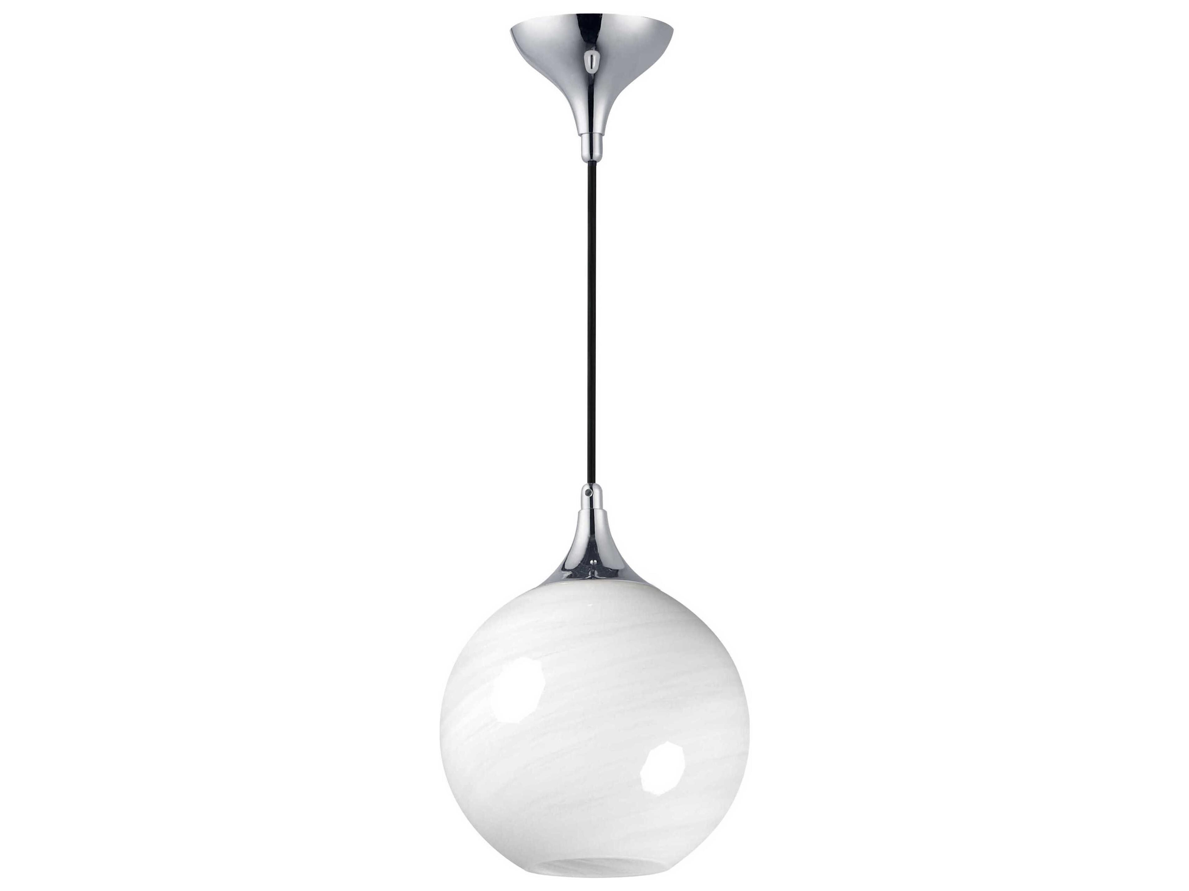 Maxim Lighting Neve 1-Light Polished Chrome Globe Mini Pendant