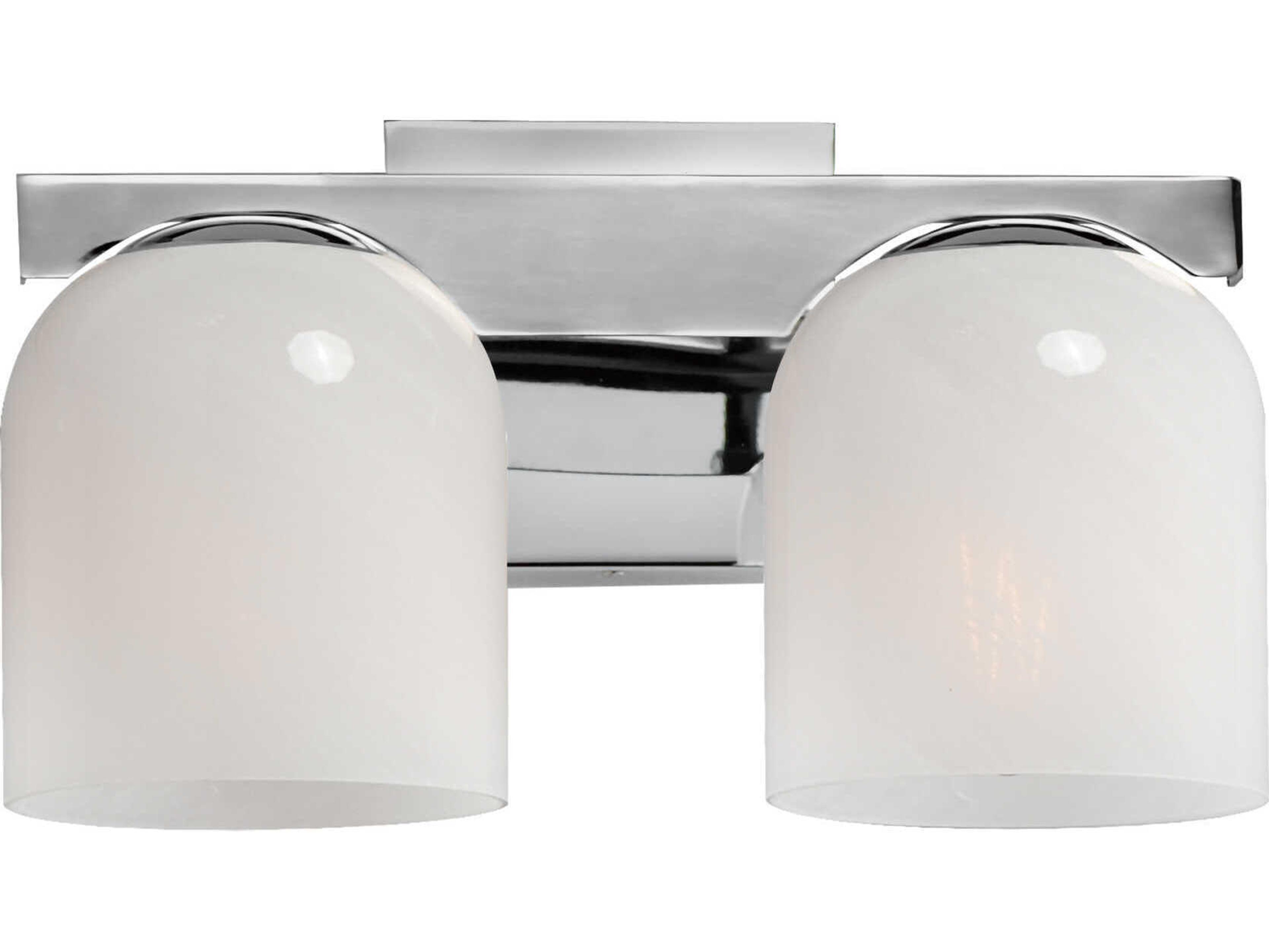 Maxim Lighting Scoop 2-Light Polished Chrome Vanity Light