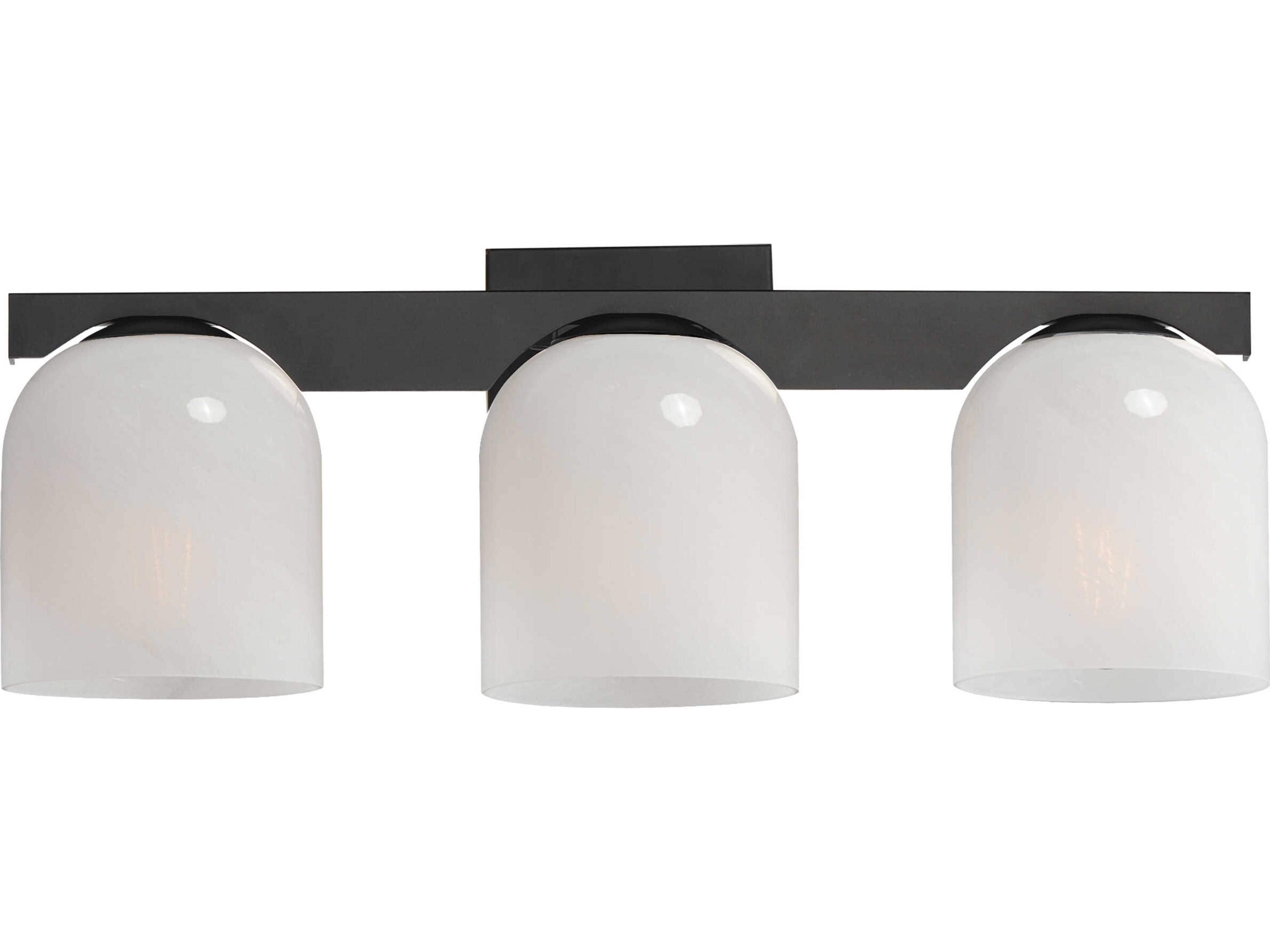 Maxim Lighting Scoop 3-Light Black Vanity Light