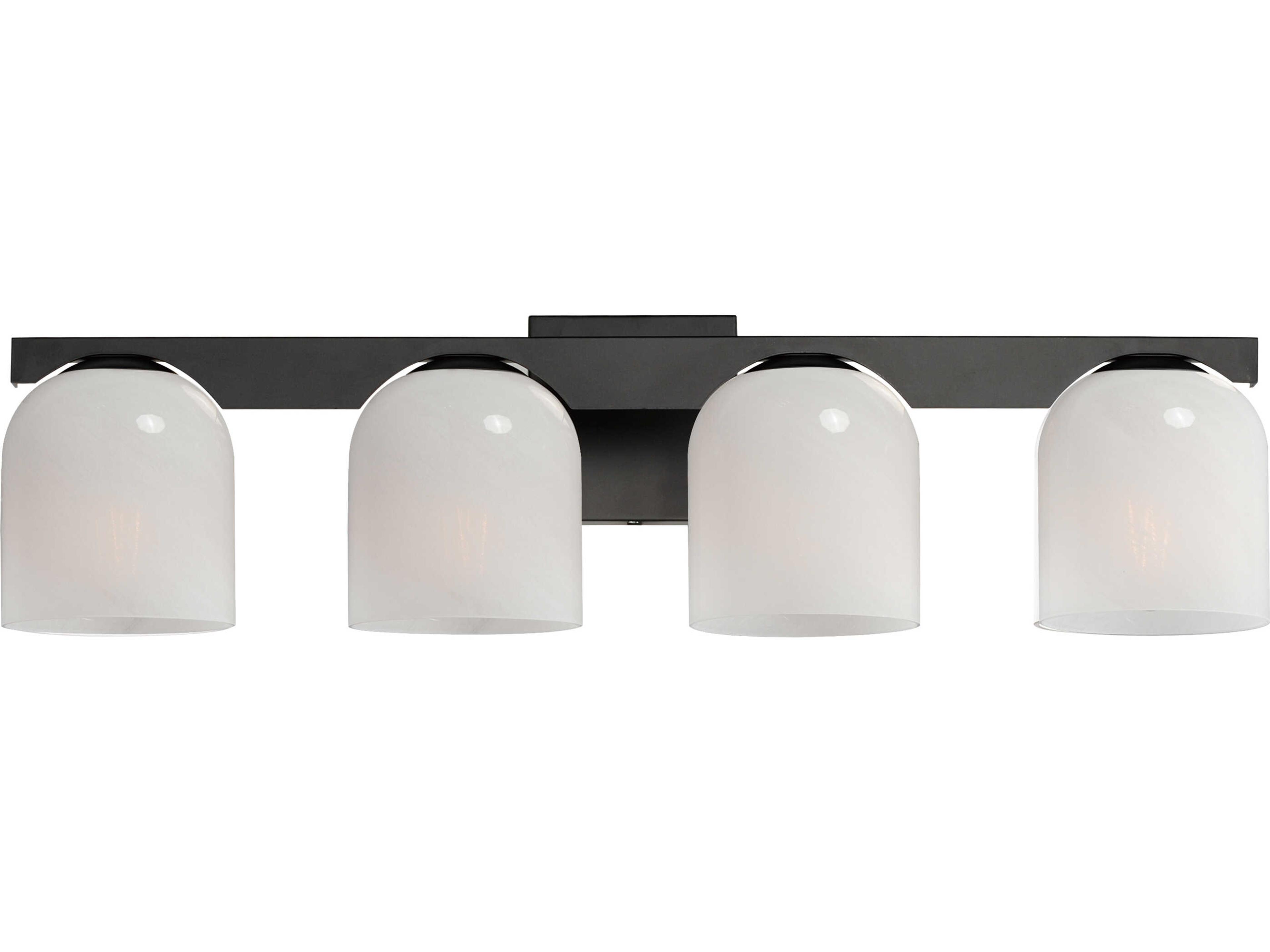 Maxim Lighting Scoop 4-Light Black Vanity Light