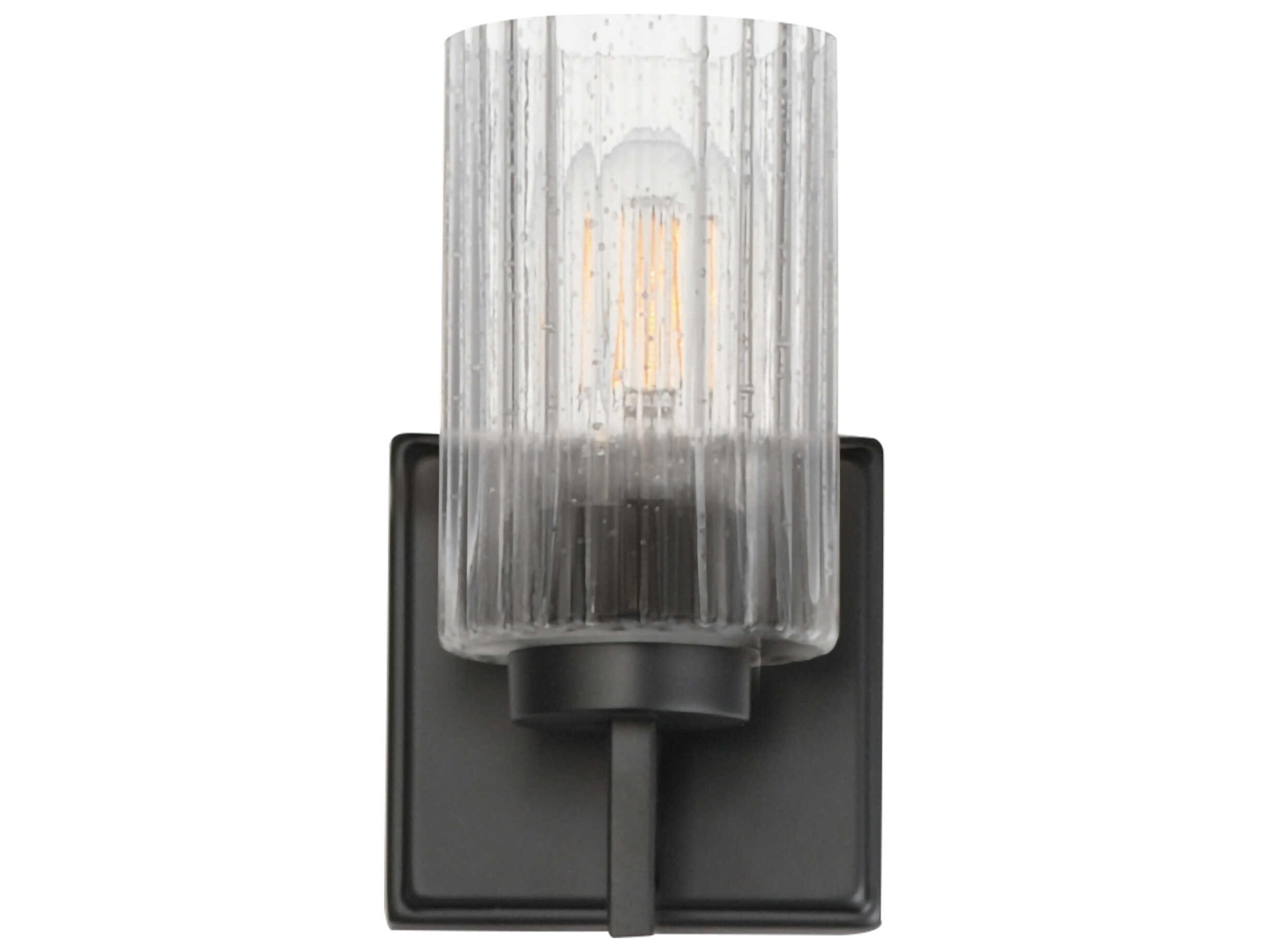Maxim Lighting Rigata 1-Light Black Wall Sconce