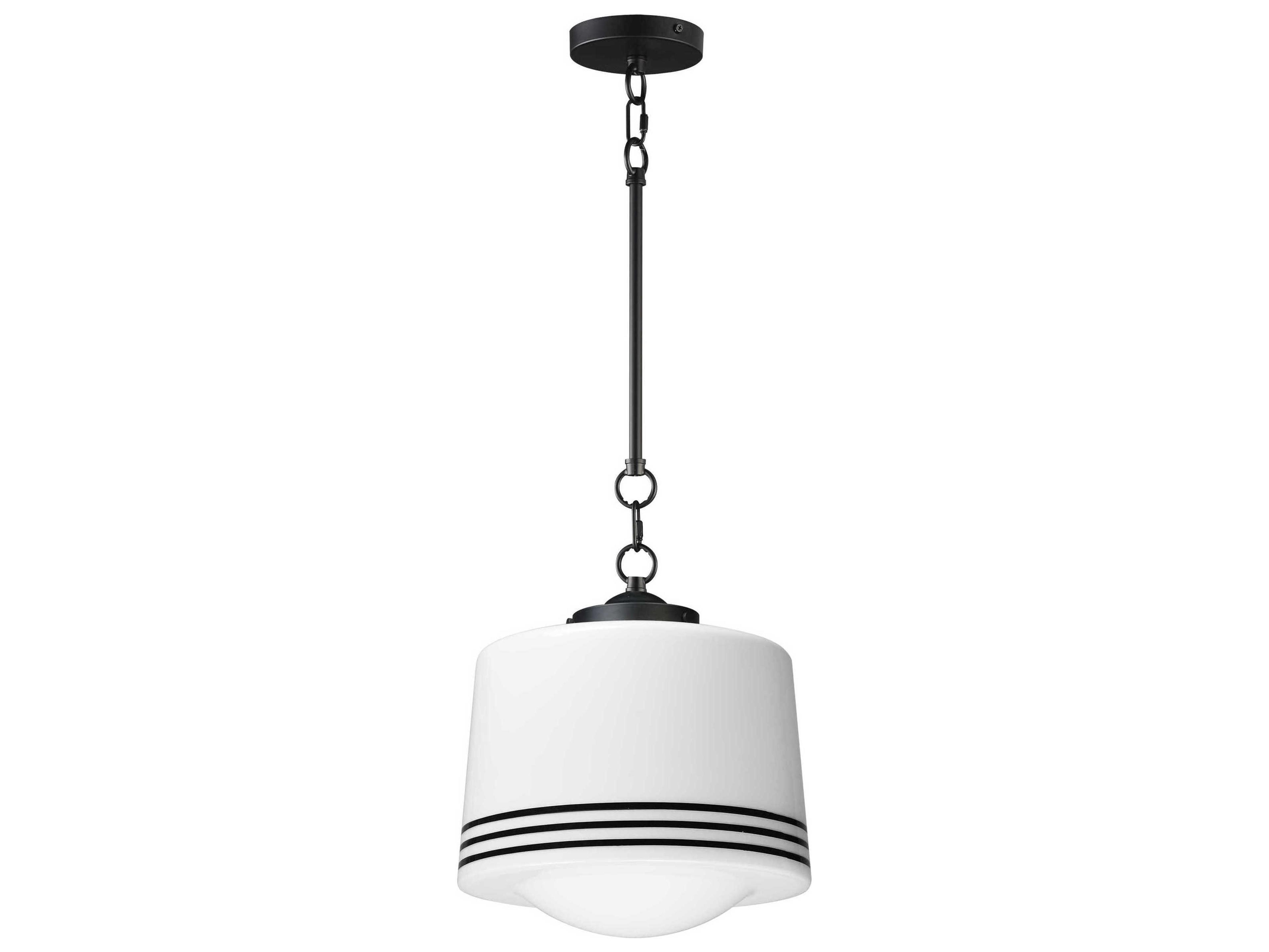 Maxim Lighting Eureka 1-Light Black Mini Pendant