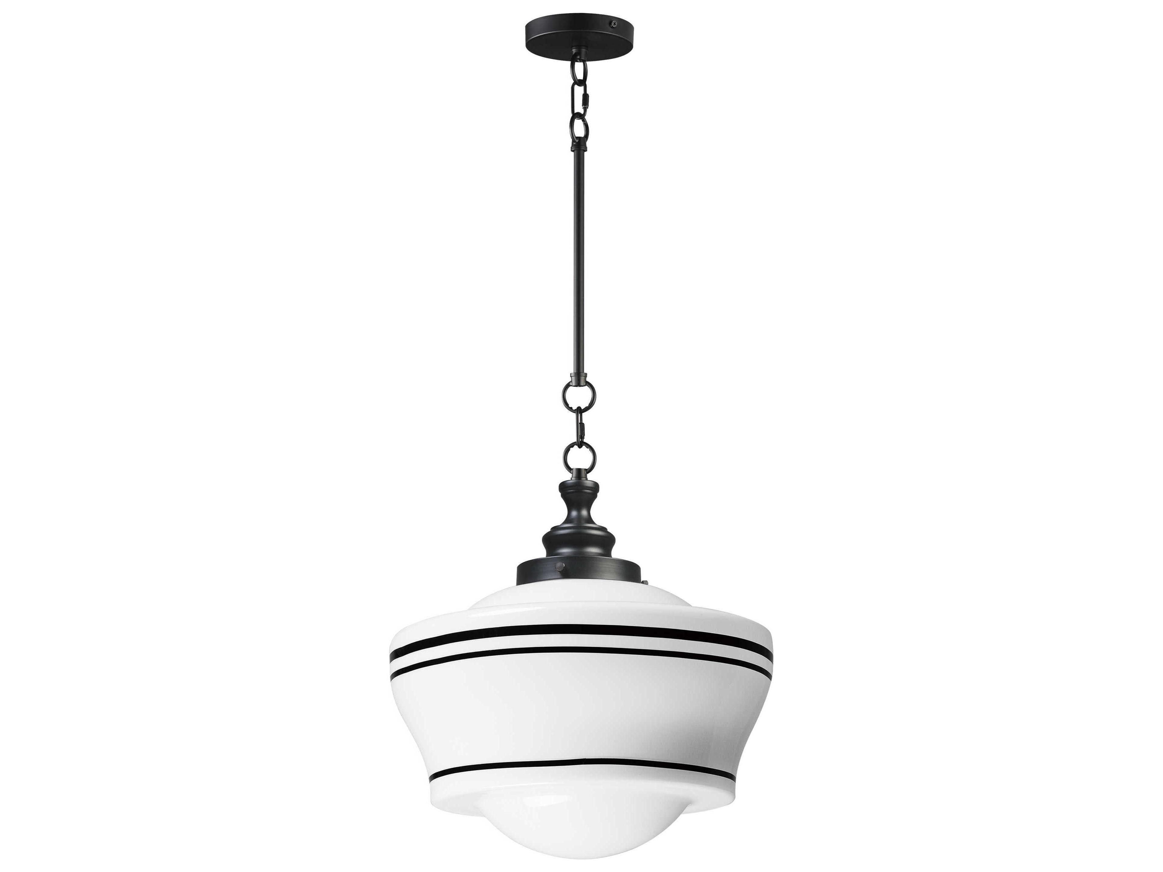 Maxim Lighting Eureka 1-Light Black Pendant