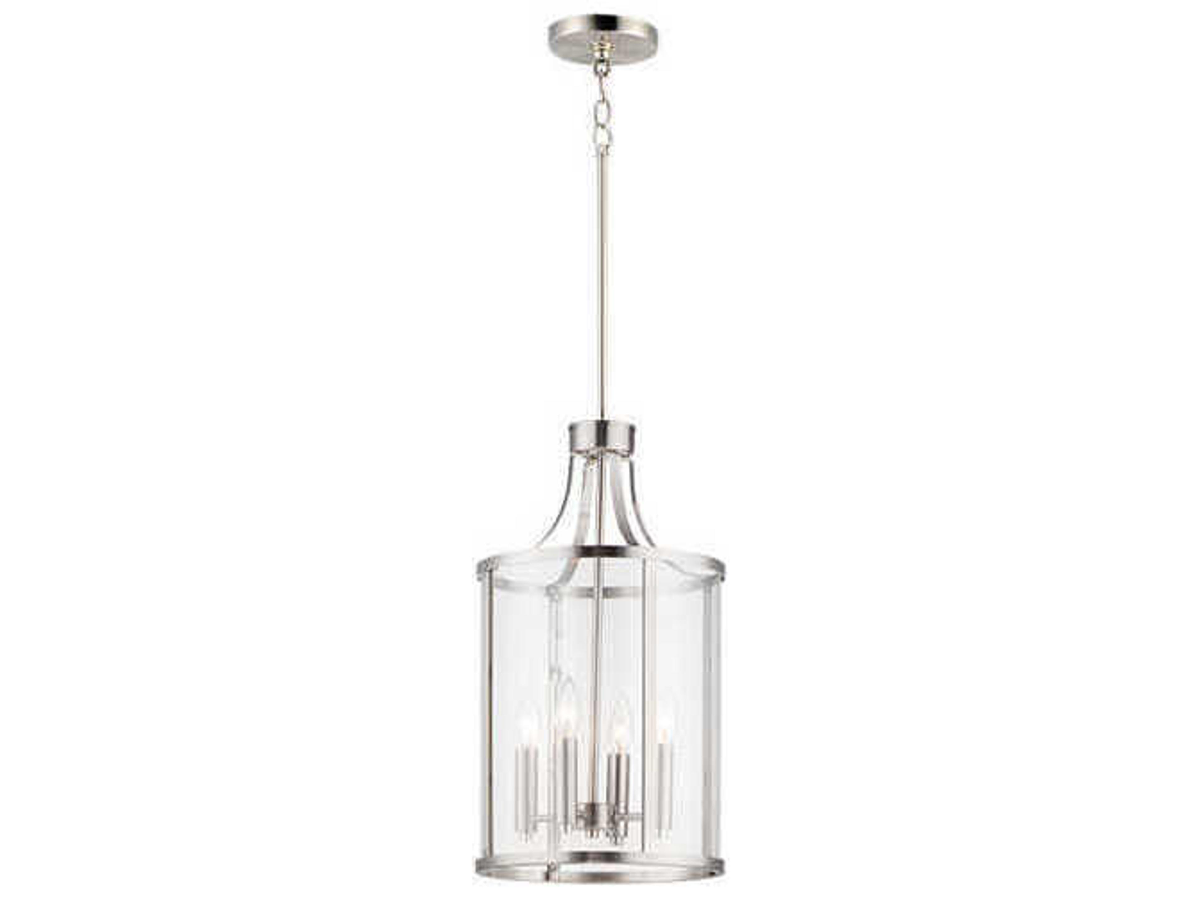 Maxim Lighting Sentinel 4-Light Satin Nickel Mini Pendant