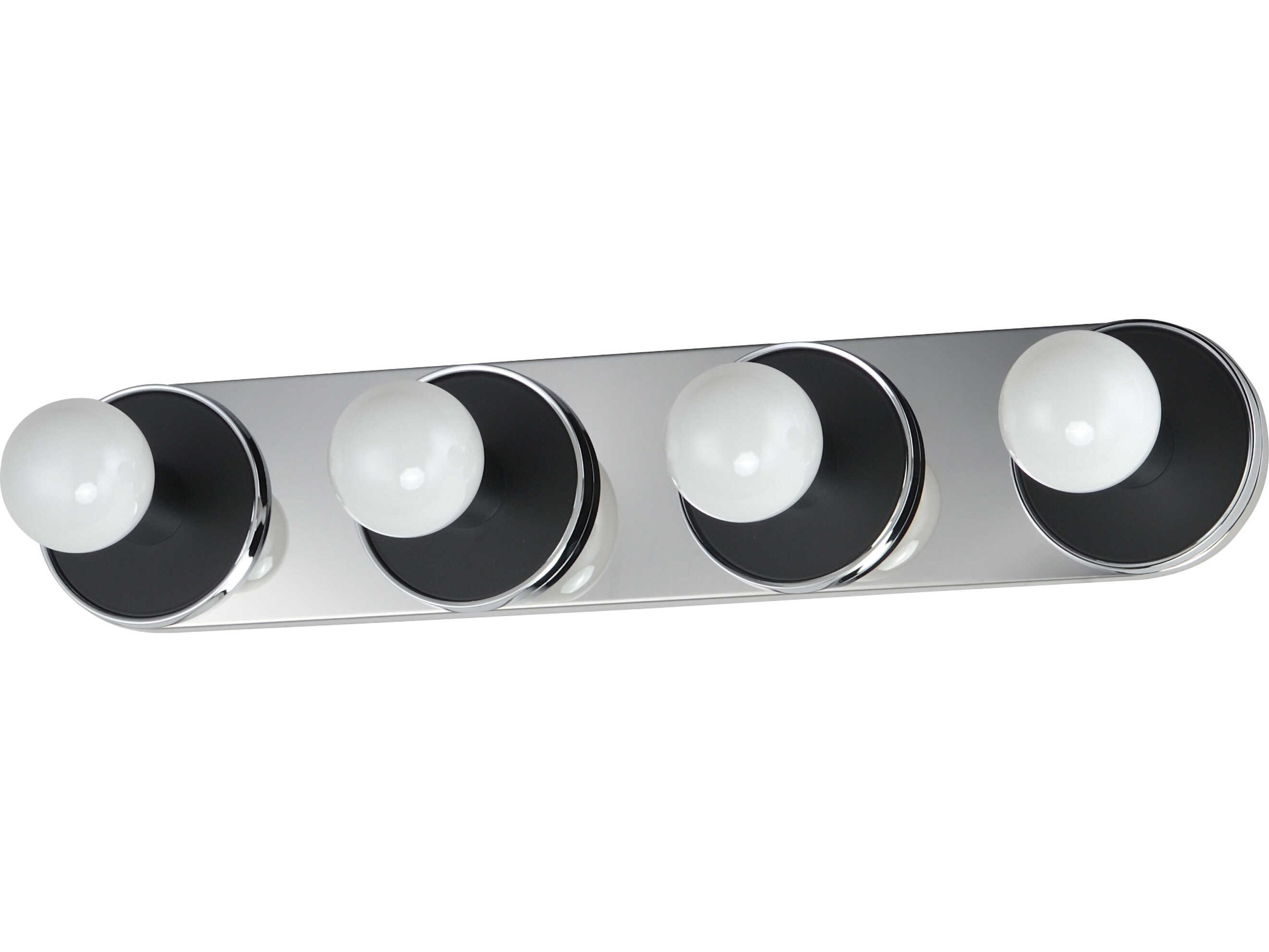 Maxim Lighting Hollywood 4-Light Polished Chrome Vanity Light