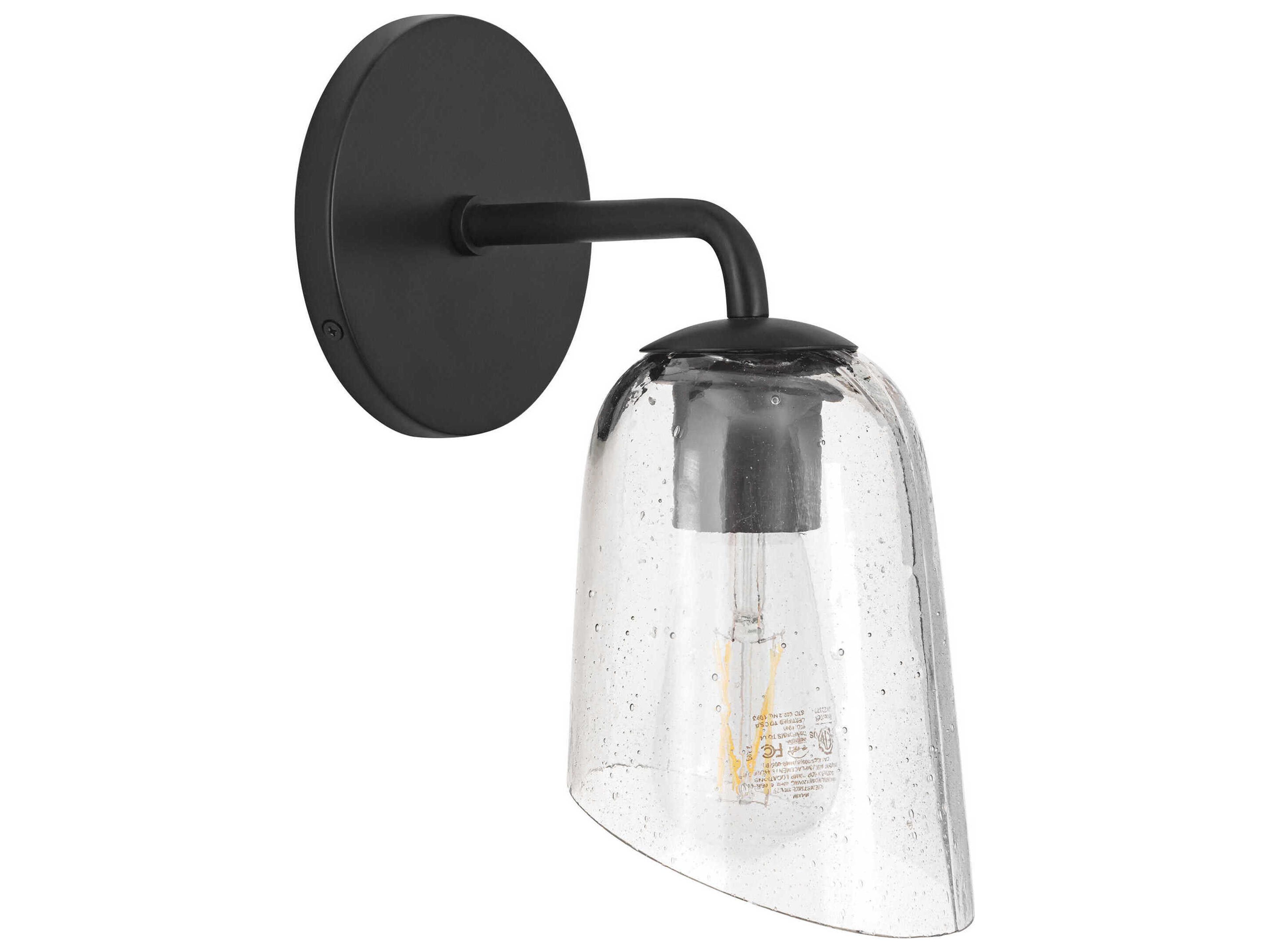 Maxim Lighting Keppe 1-Light Dark Bronze Wall Sconce