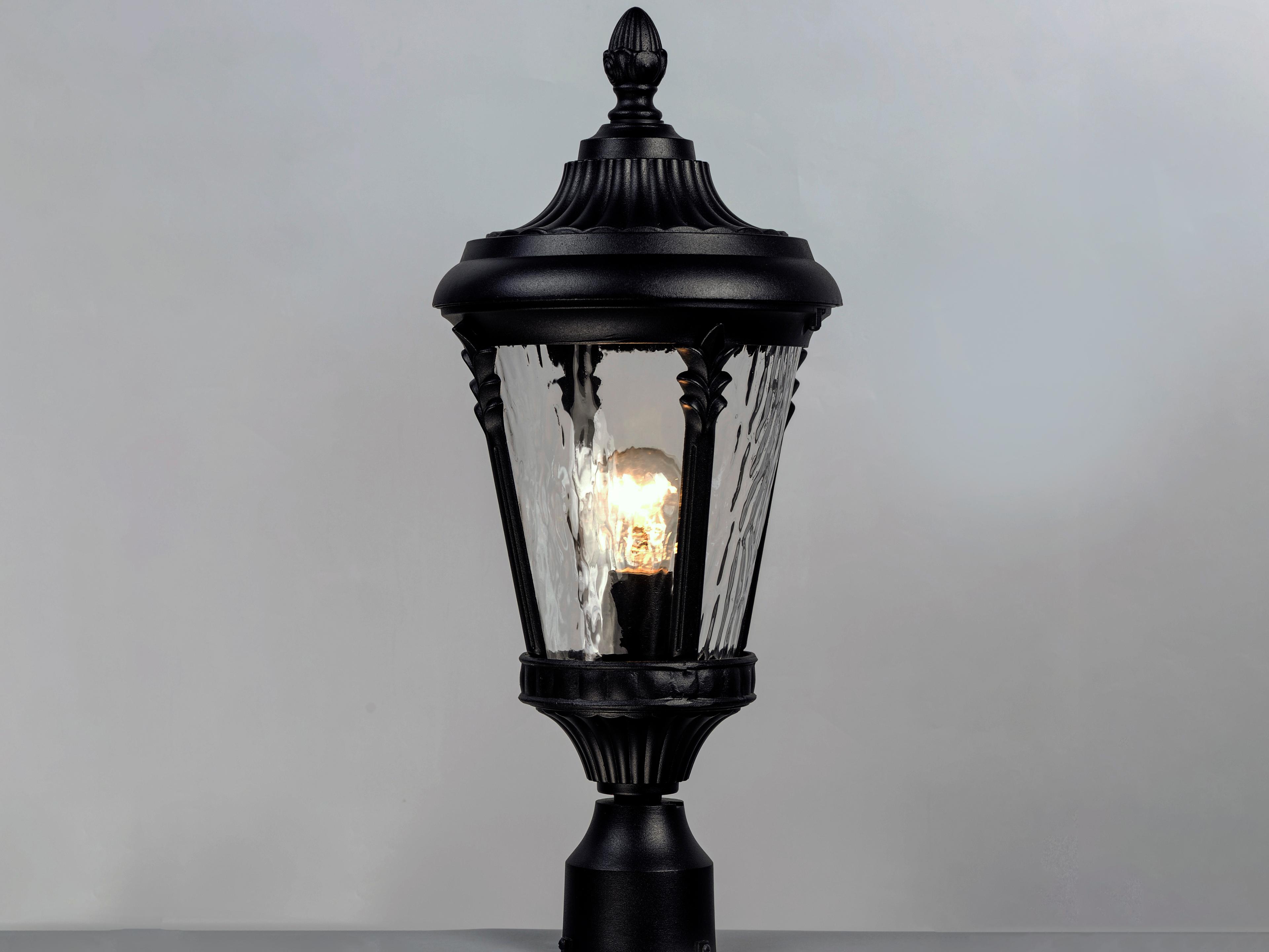 Sentry Glass Outdoor Post Light