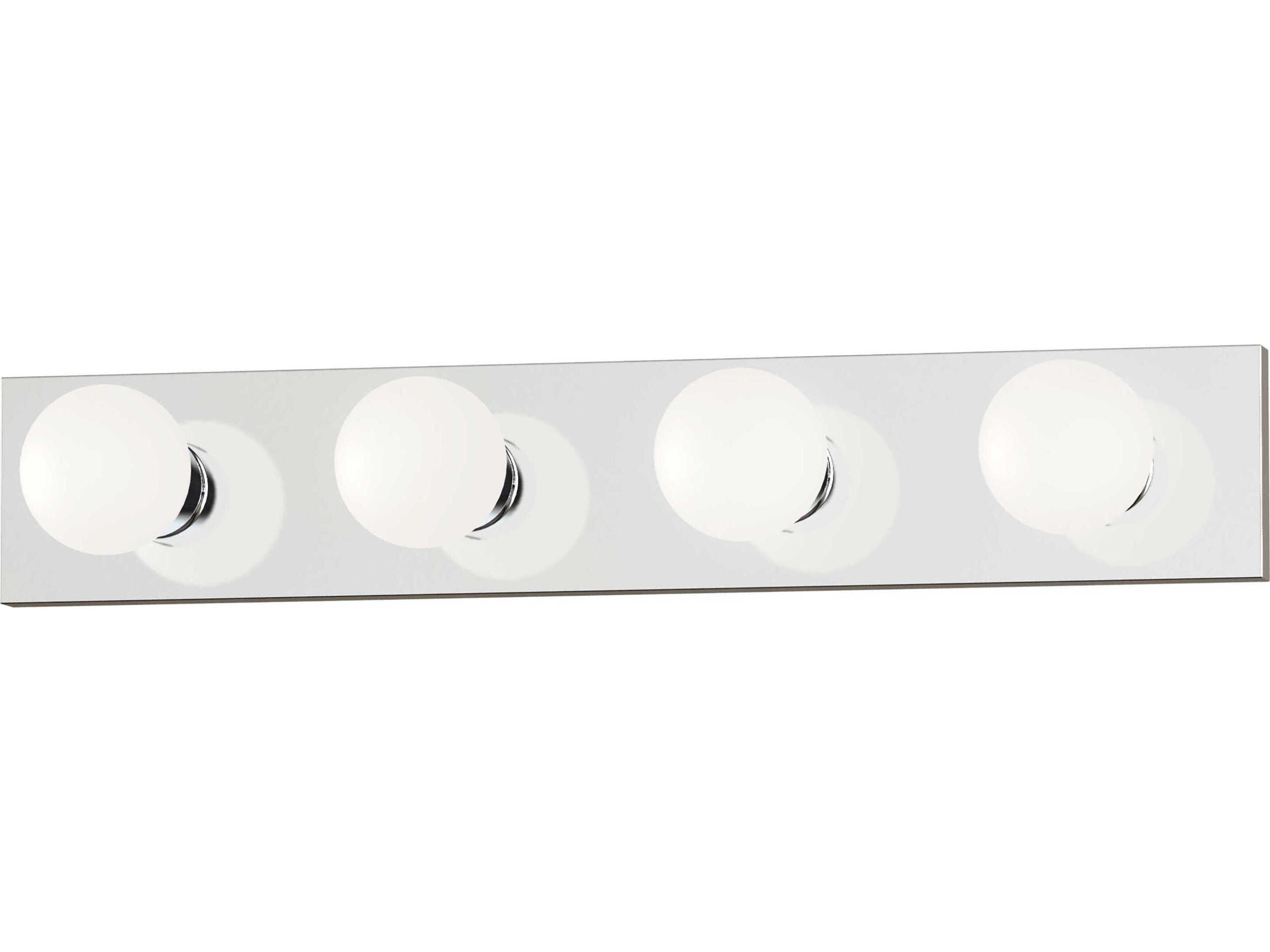 Maxim Lighting Essentials 4-Light Polished Chrome Vanity Light