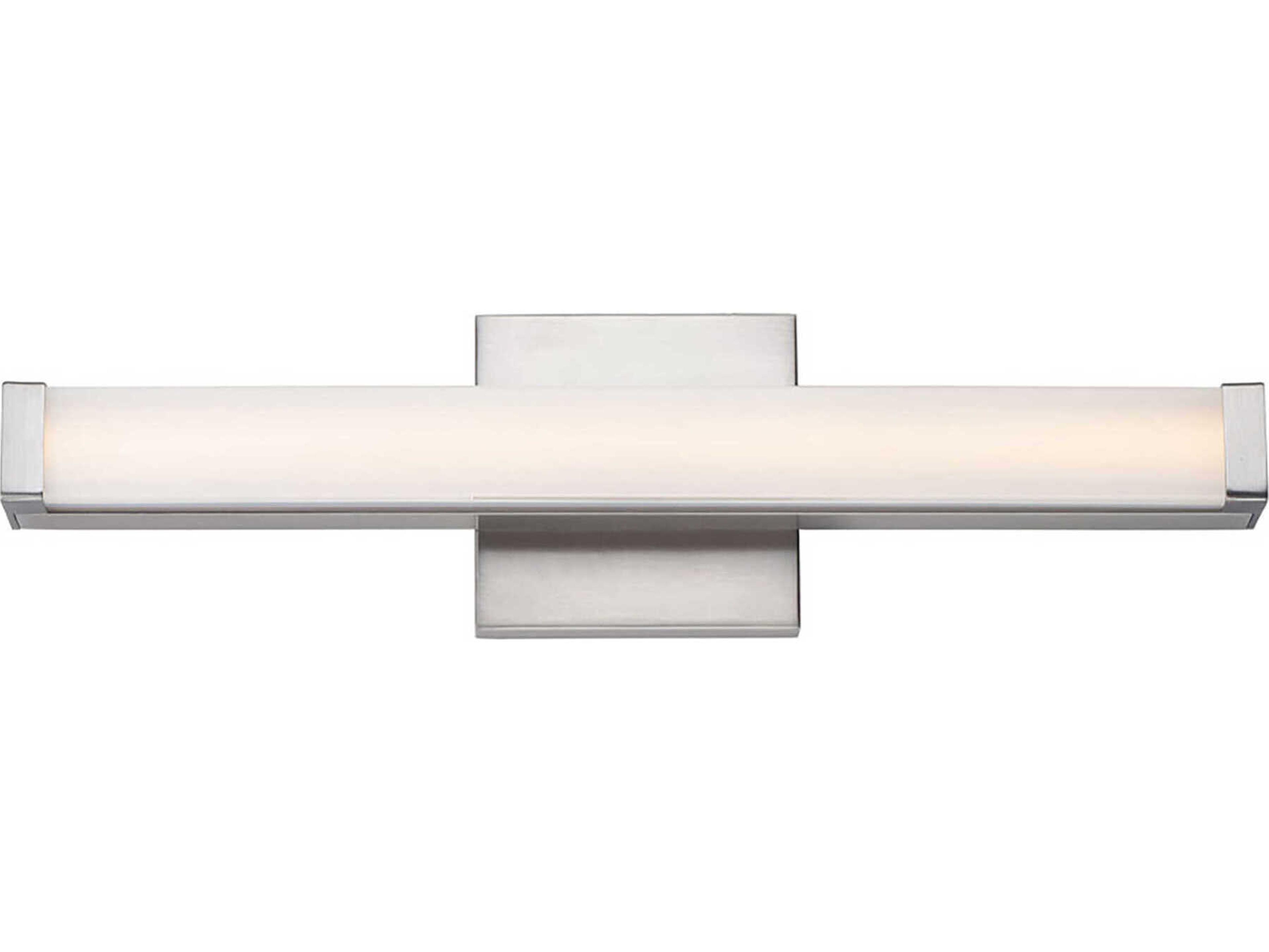 Maxim Lighting Spec 1-Light Satin Nickel Vanity Light
