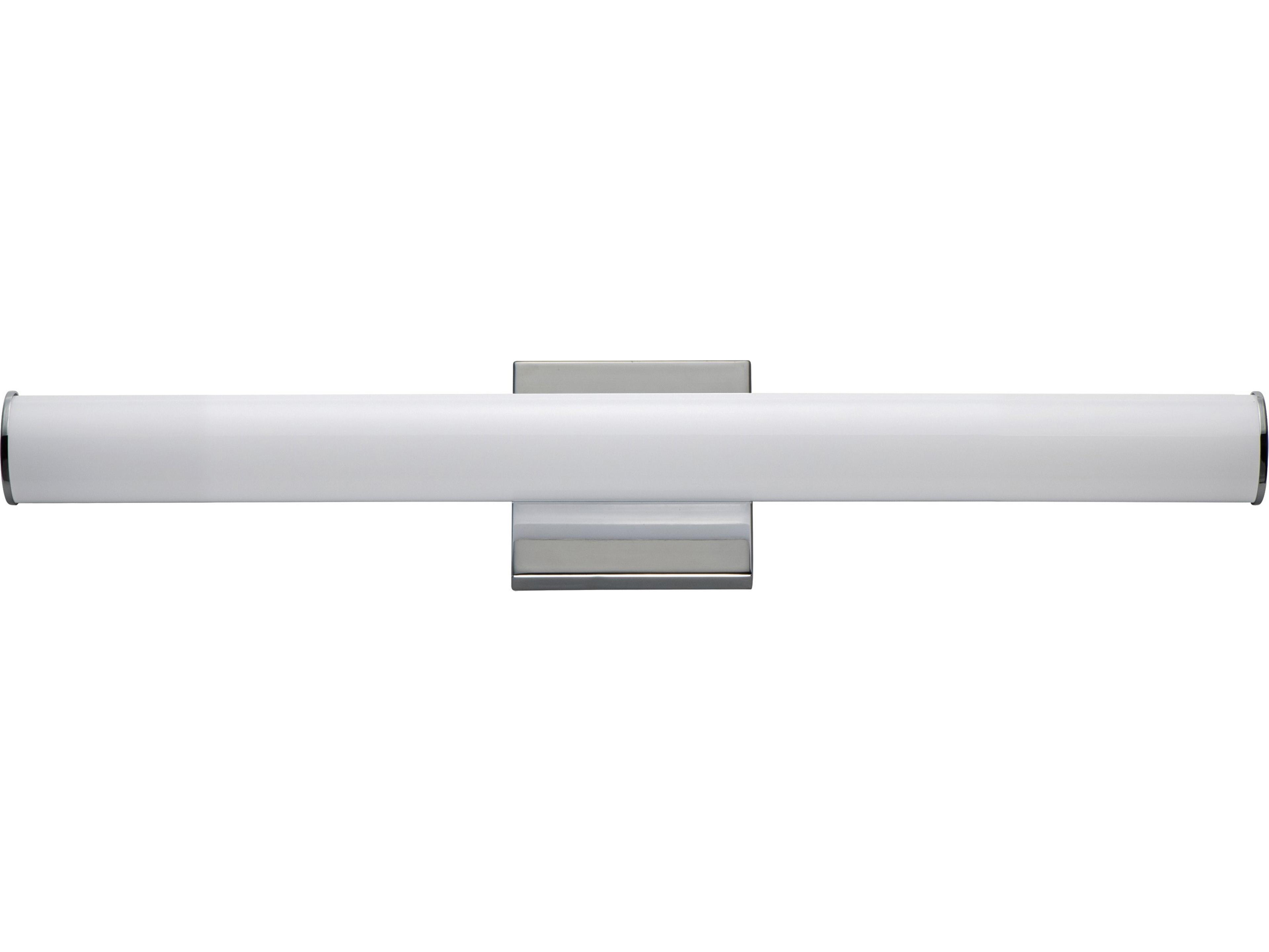 Maxim Lighting Rail 1-Light Polished Chrome Vanity Light