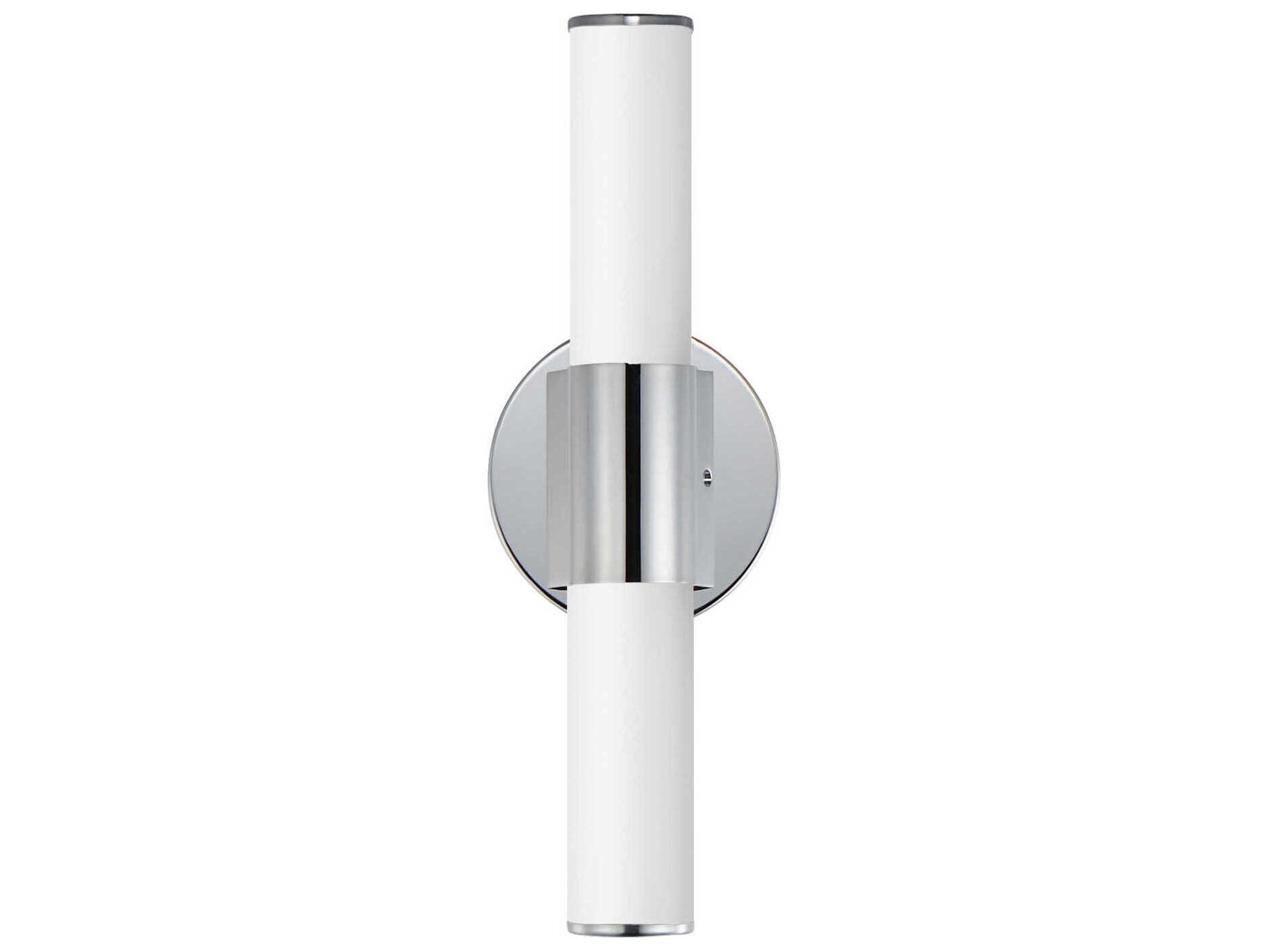 Maxim Lighting Tubo 1-Light Polished Chrome Vanity Light