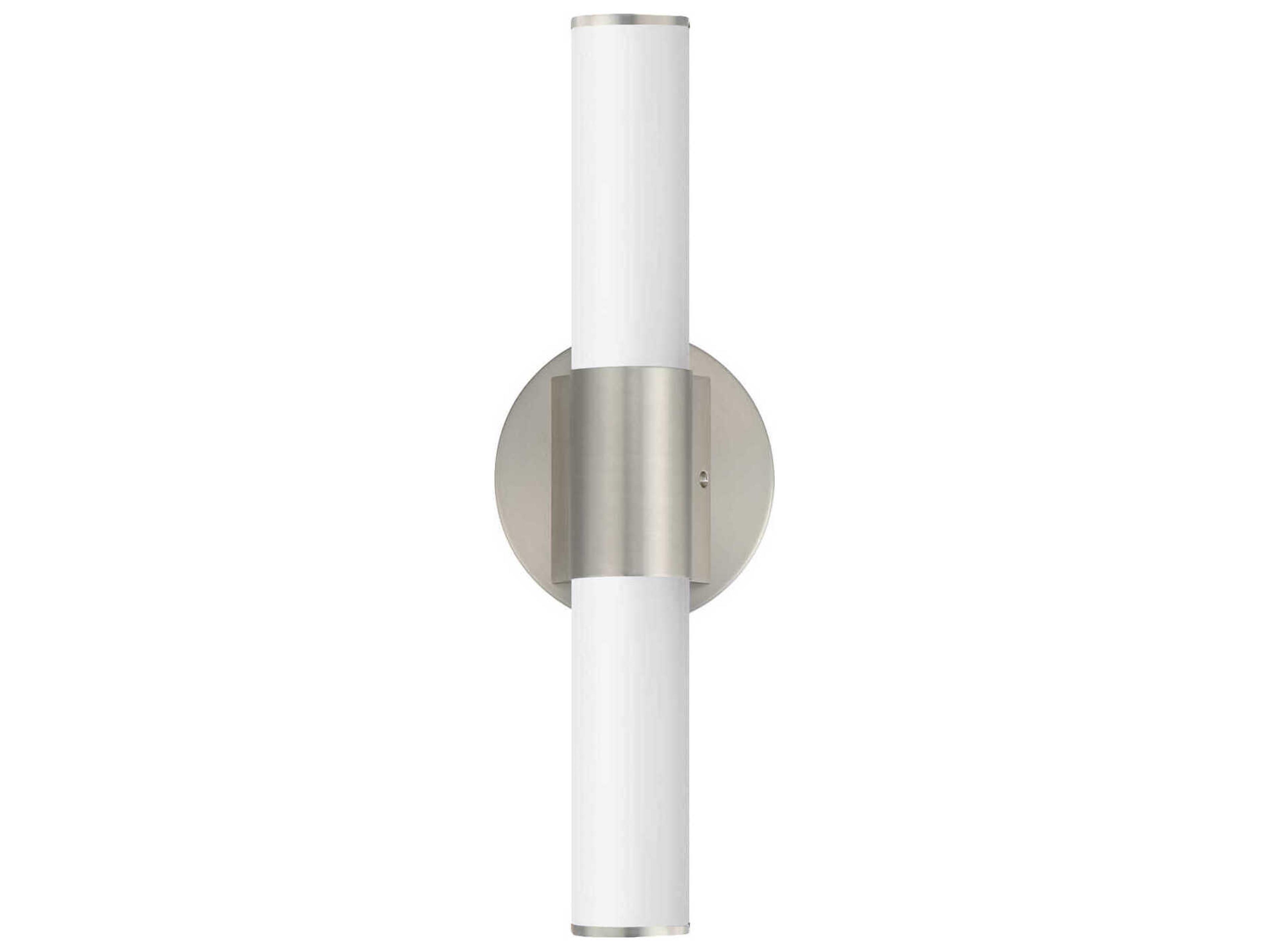 Maxim Lighting Tubo 1-Light Satin Nickel Vanity Light