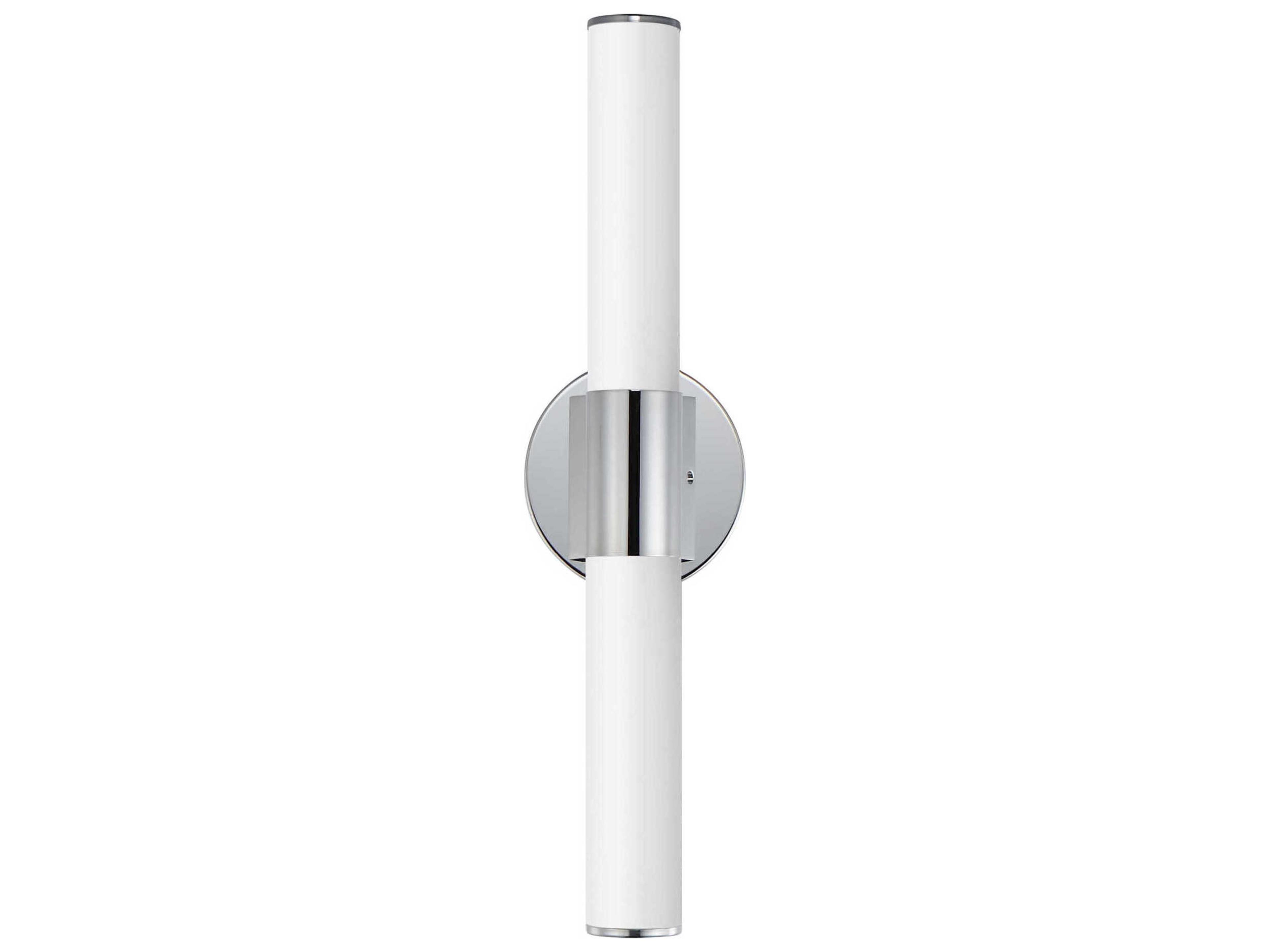 Maxim Lighting Tubo 1-Light Polished Chrome Vanity Light