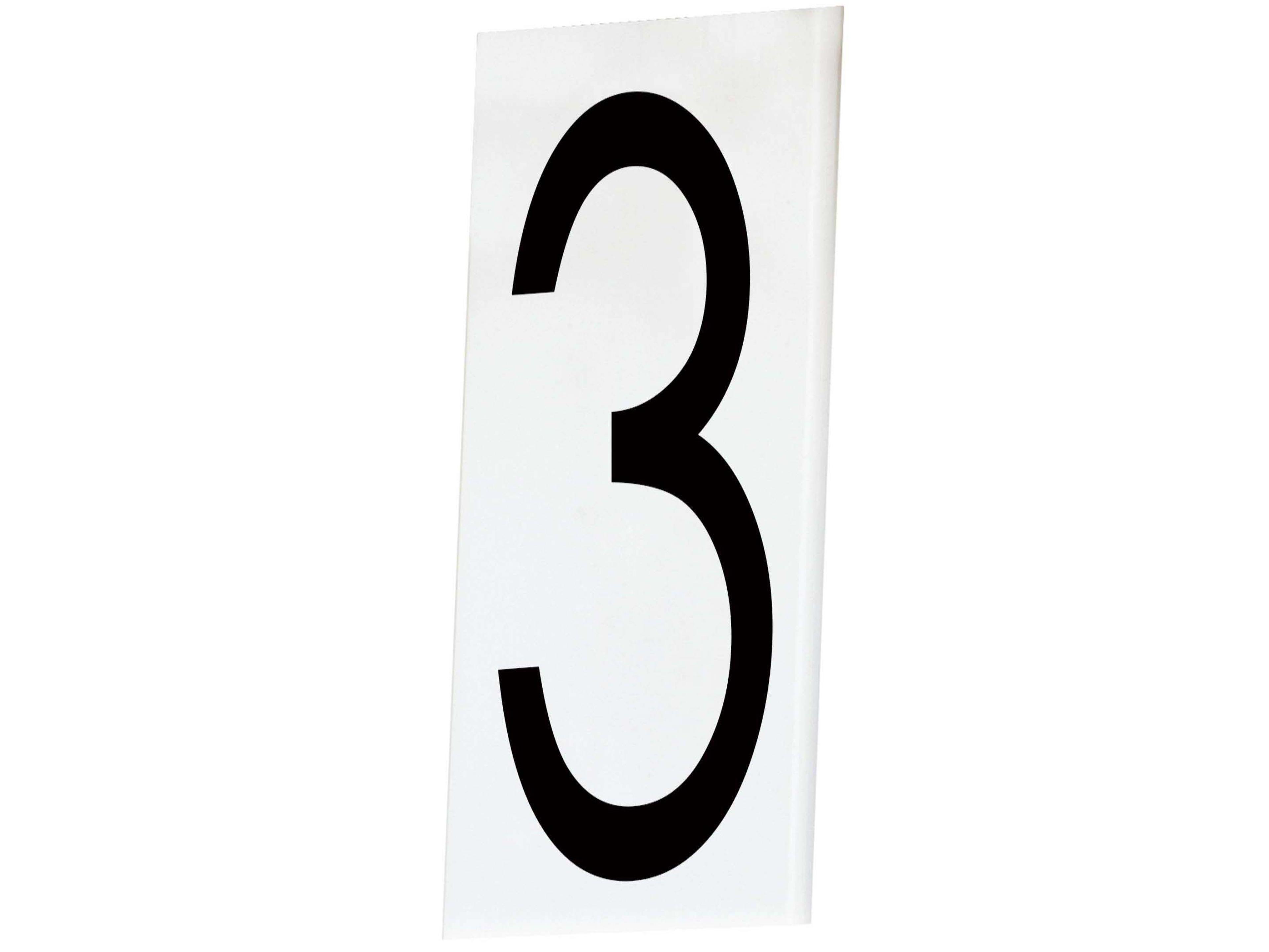 Maxim Lighting Address Singleton House Number-3 Wall Plate