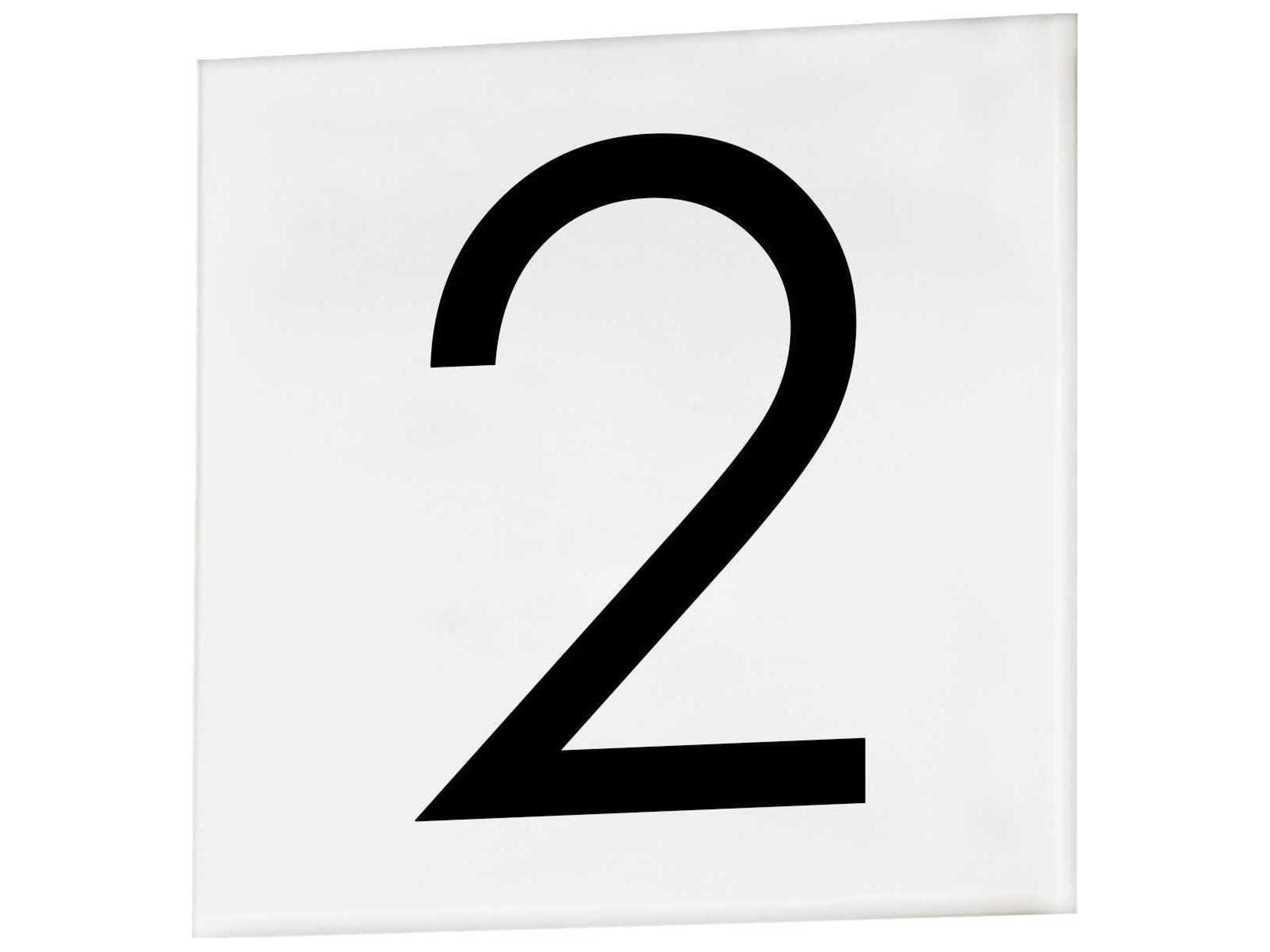 Maxim Lighting Address Sans Serif-2 Square Tile