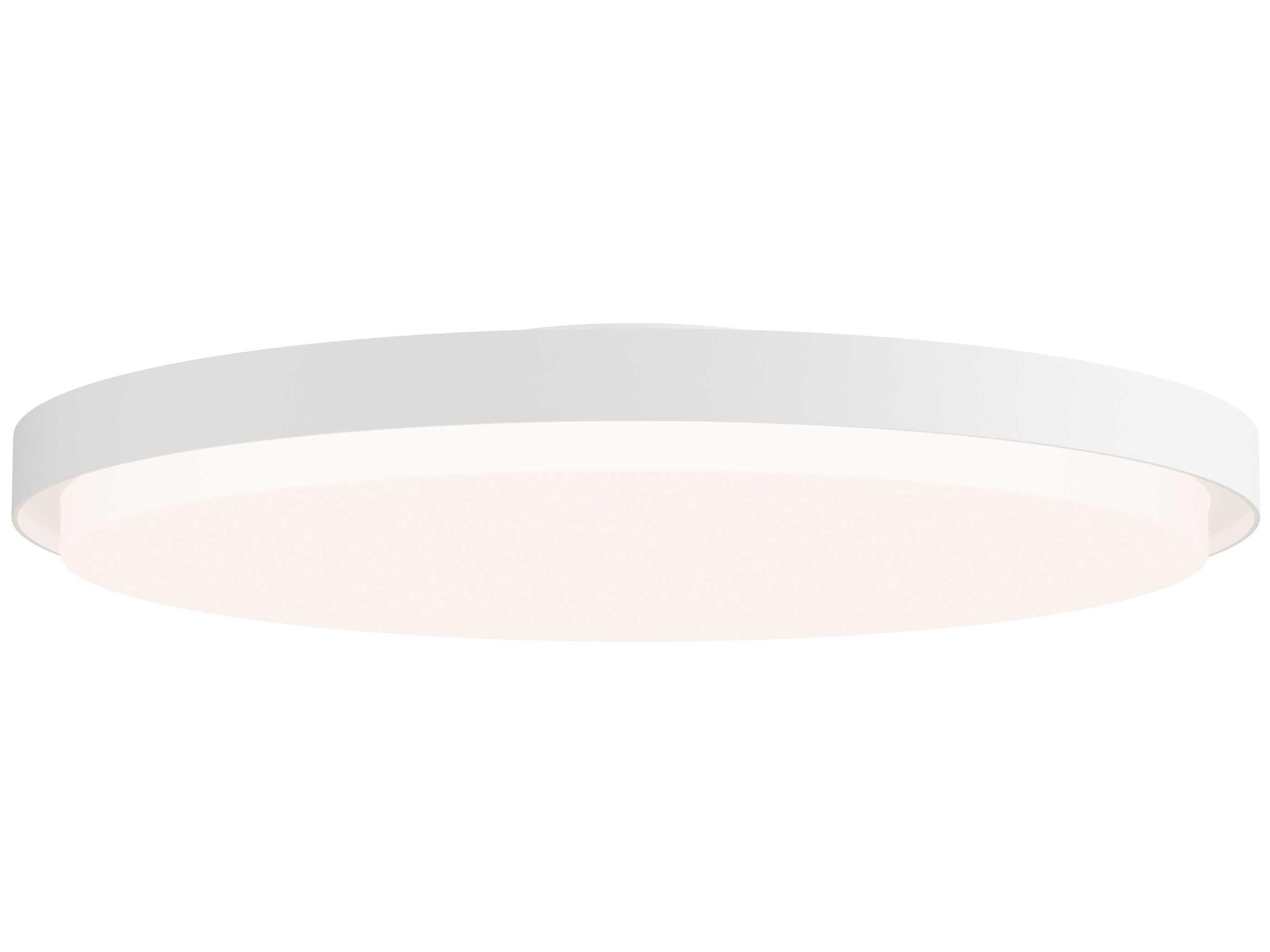 Maxim Lighting Float 1-Light White Round Flush Mount