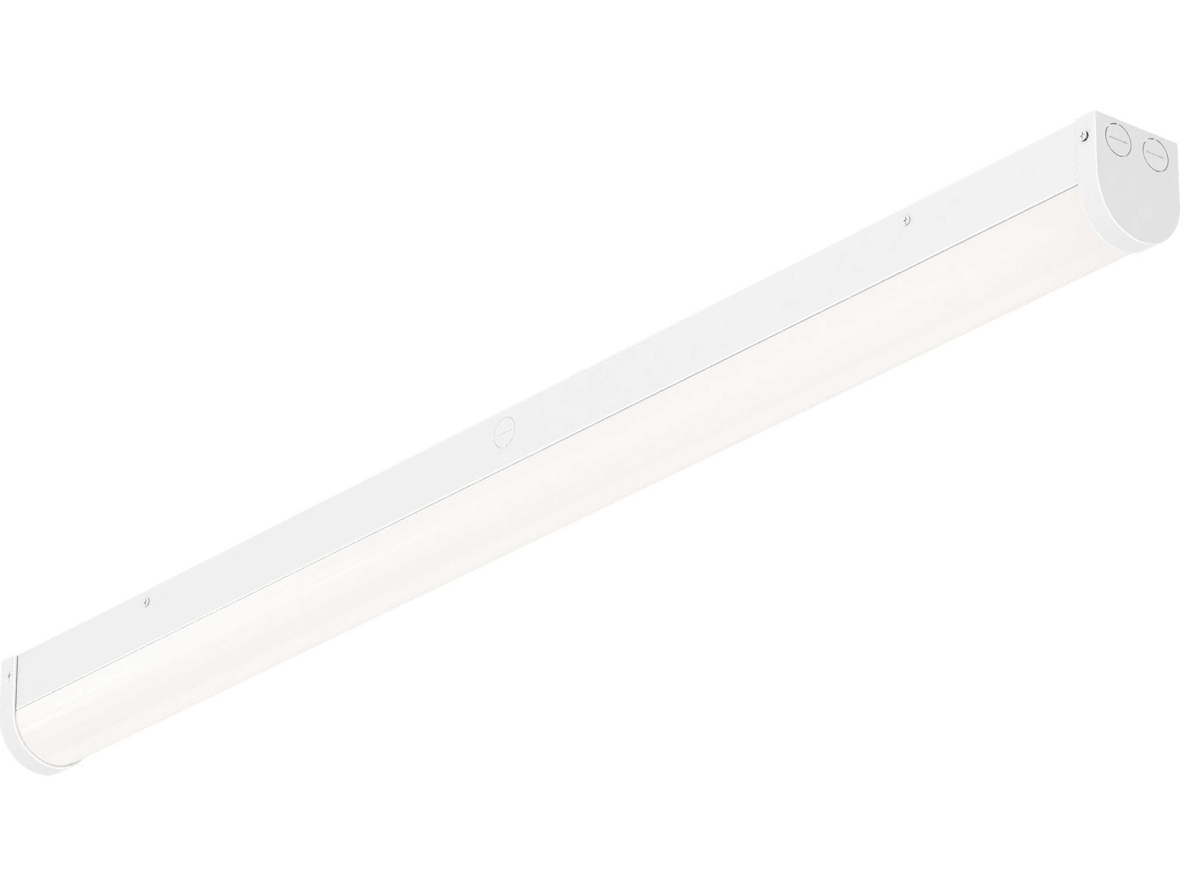 Maxim Lighting Workshop 1-Light White Linear Flush Mount