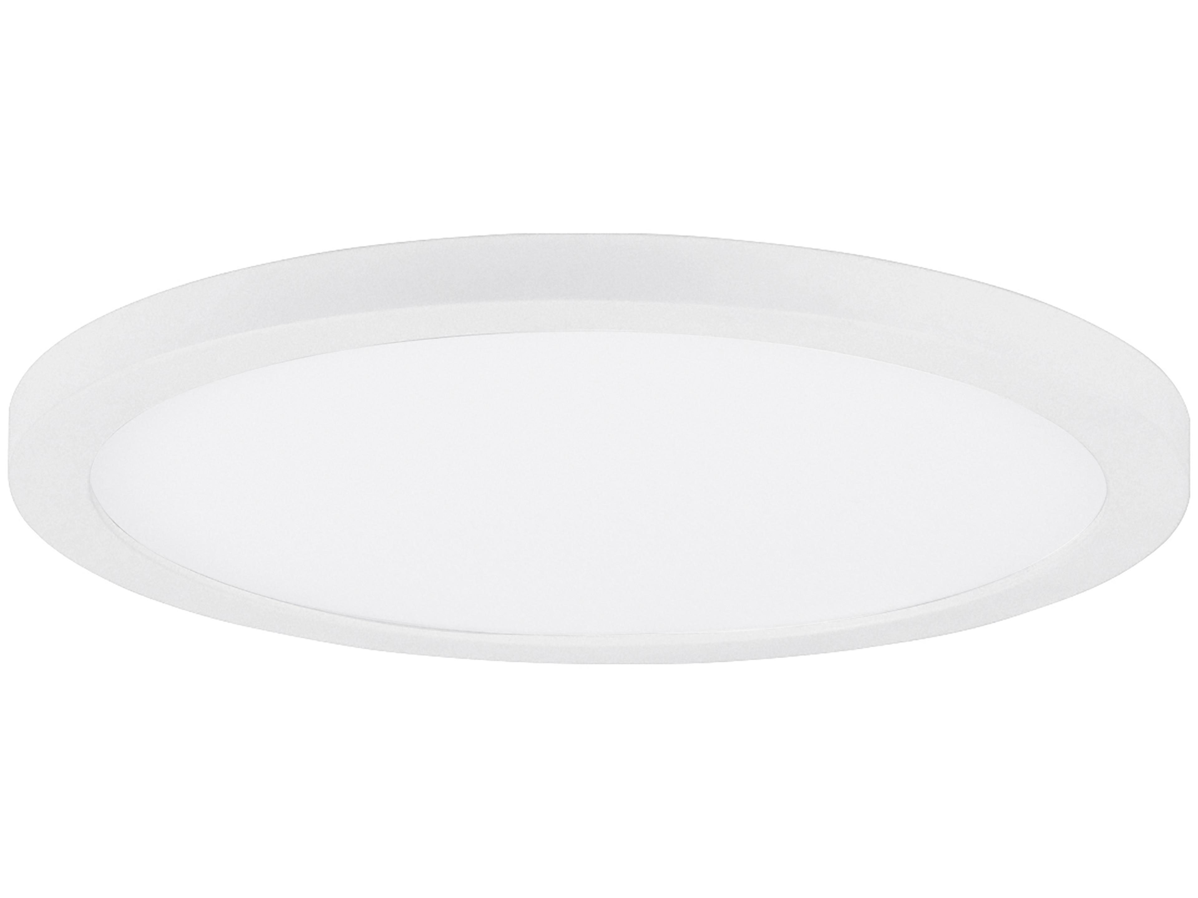 Maxim Lighting Chip 1-Light White Round Flush Mount