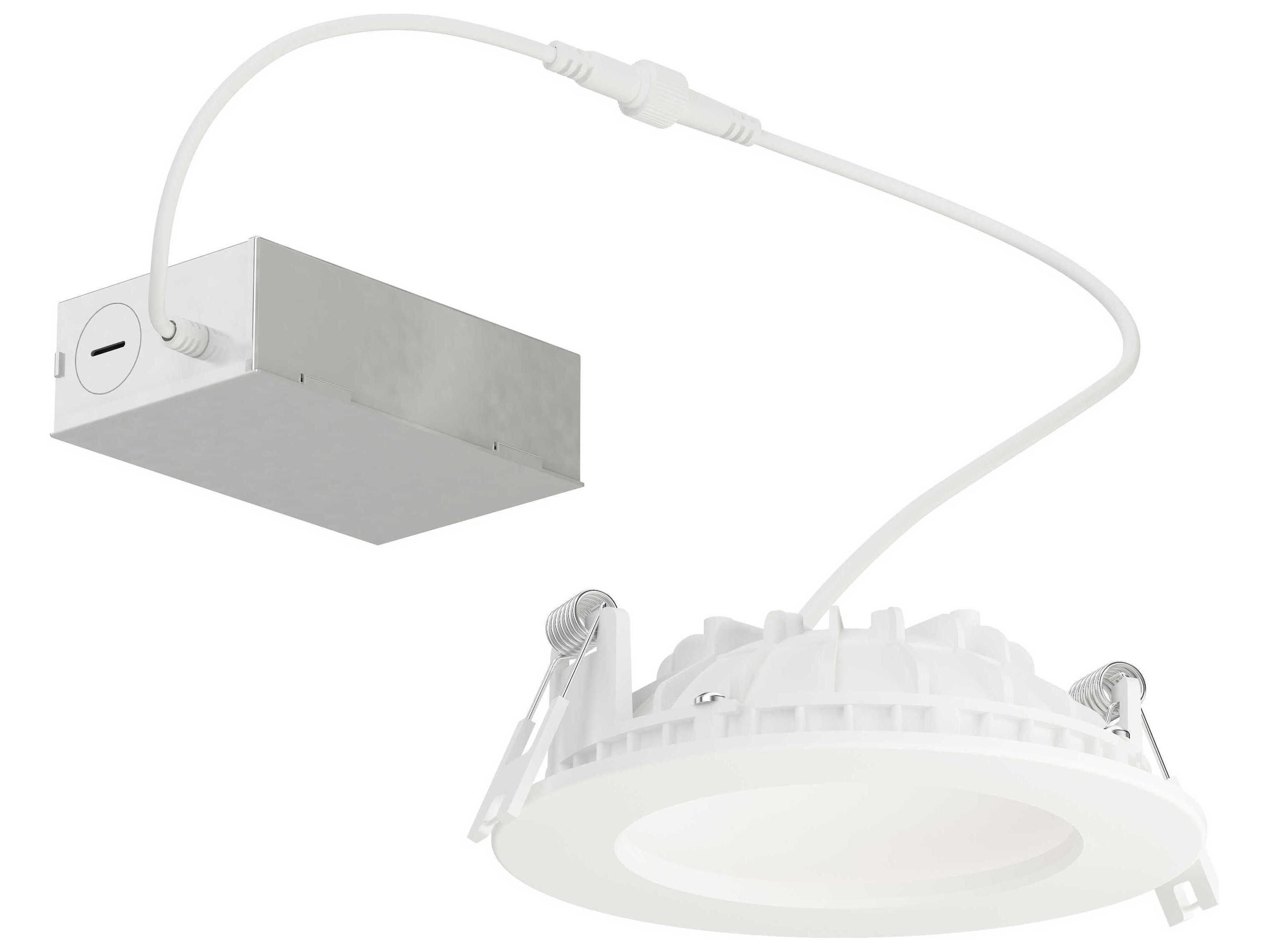 Maxim Lighting Cove 1-Light White Round Recessed Light