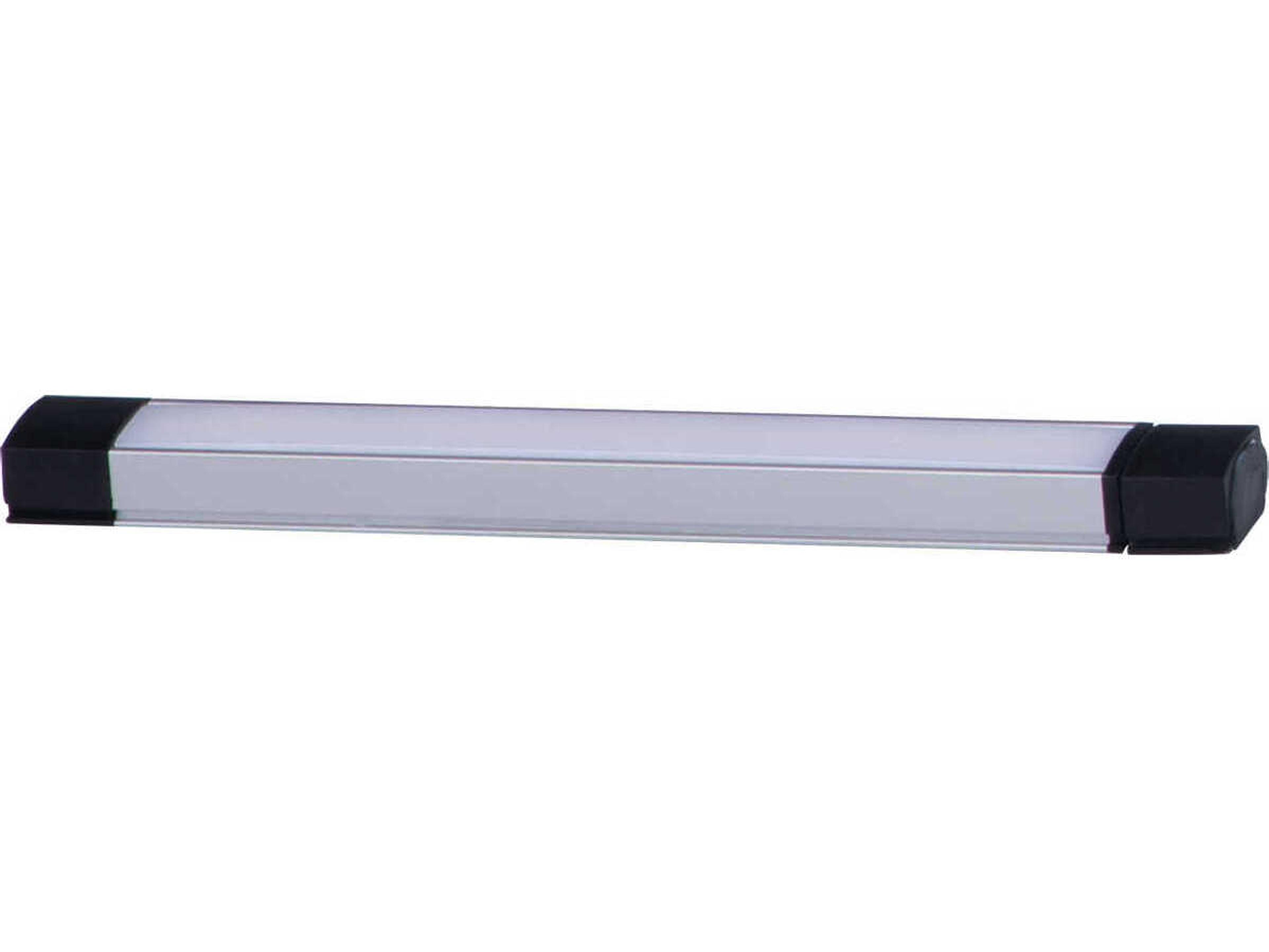 Maxim Lighting Countermax Brushed Aluminum 3000K Silver LED Linear Under Cabinet Light