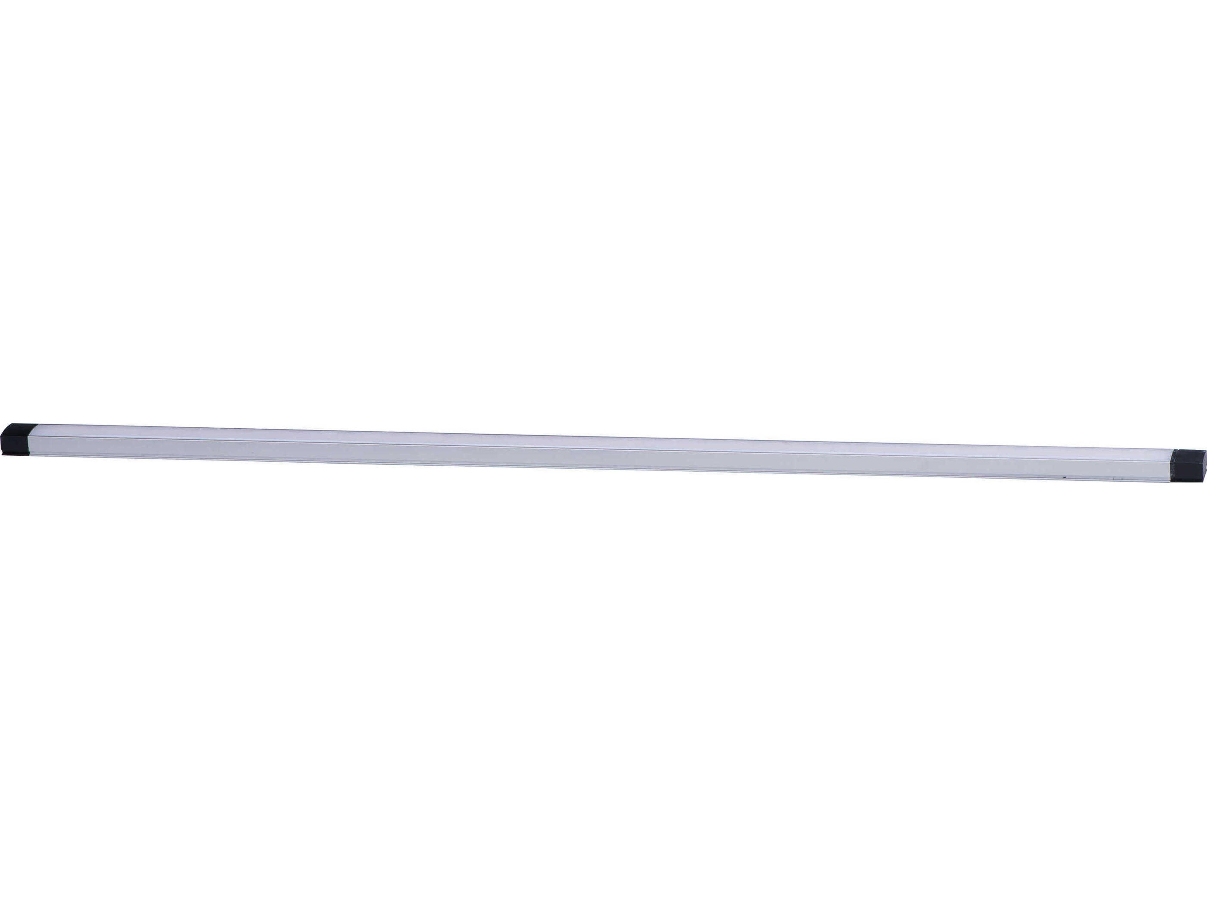Maxim Lighting Countermax Brushed Aluminum 3000K Silver LED Linear Under Cabinet Light